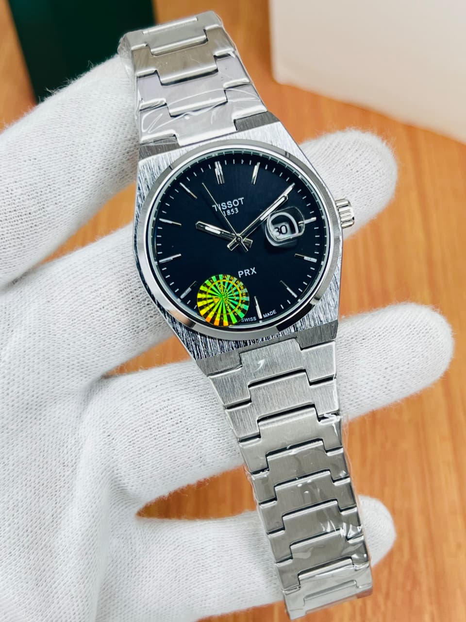 Tissot PRX Charcoal Dial | Stainless Steel | Men's Quartz Watch