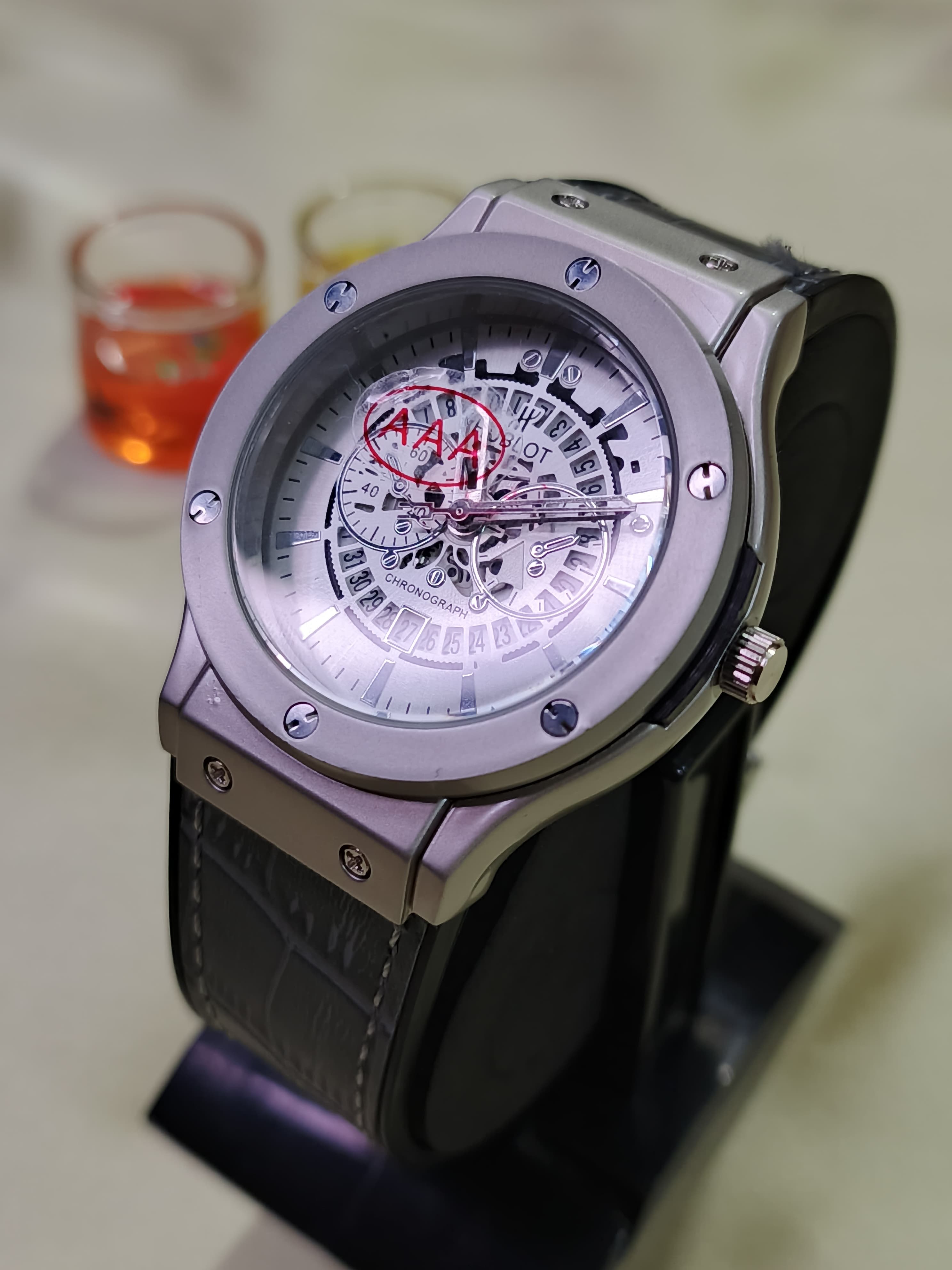 Hublot-Inspired Skeleton Dial