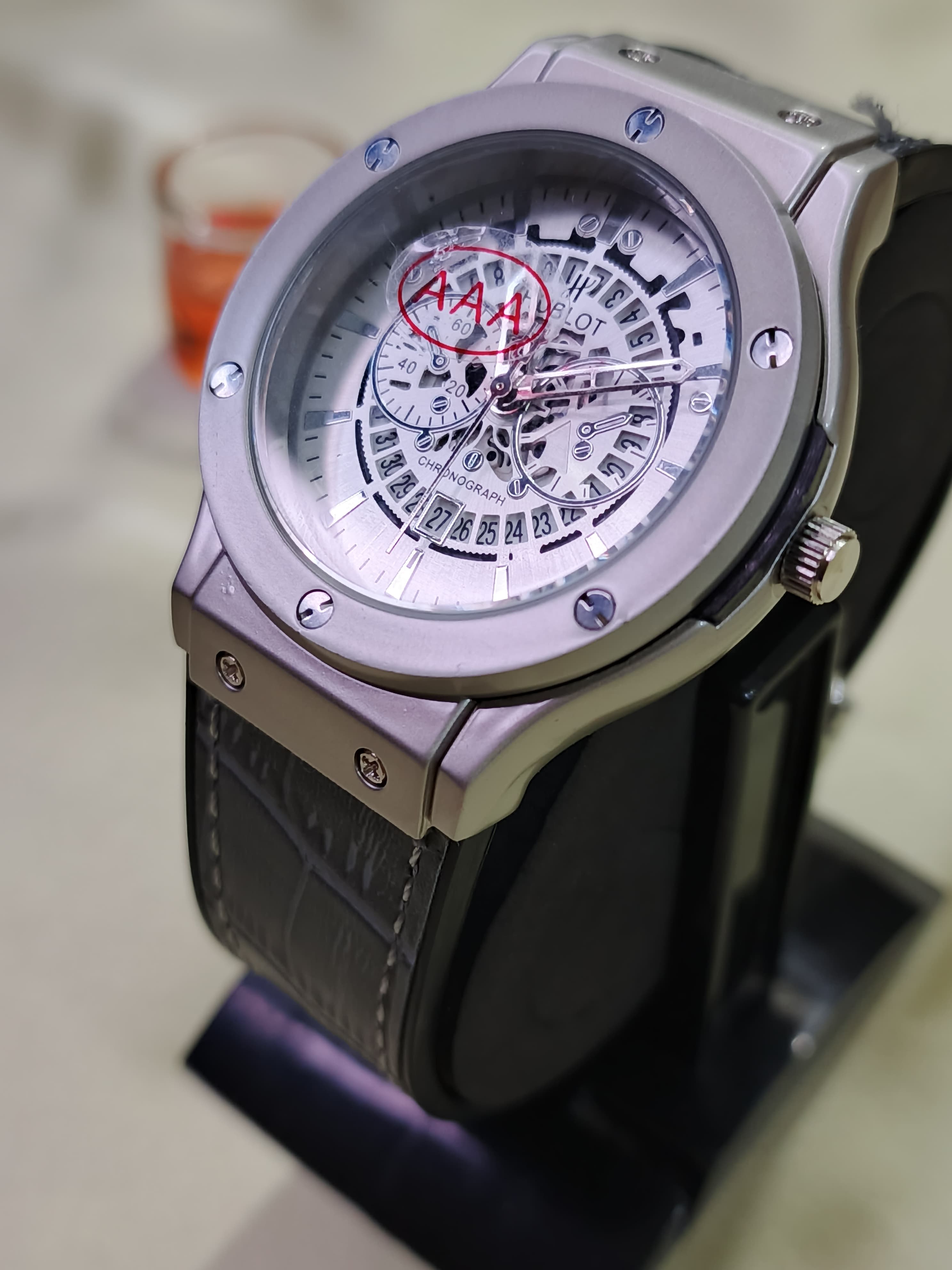 Hublot-Inspired Skeleton Dial