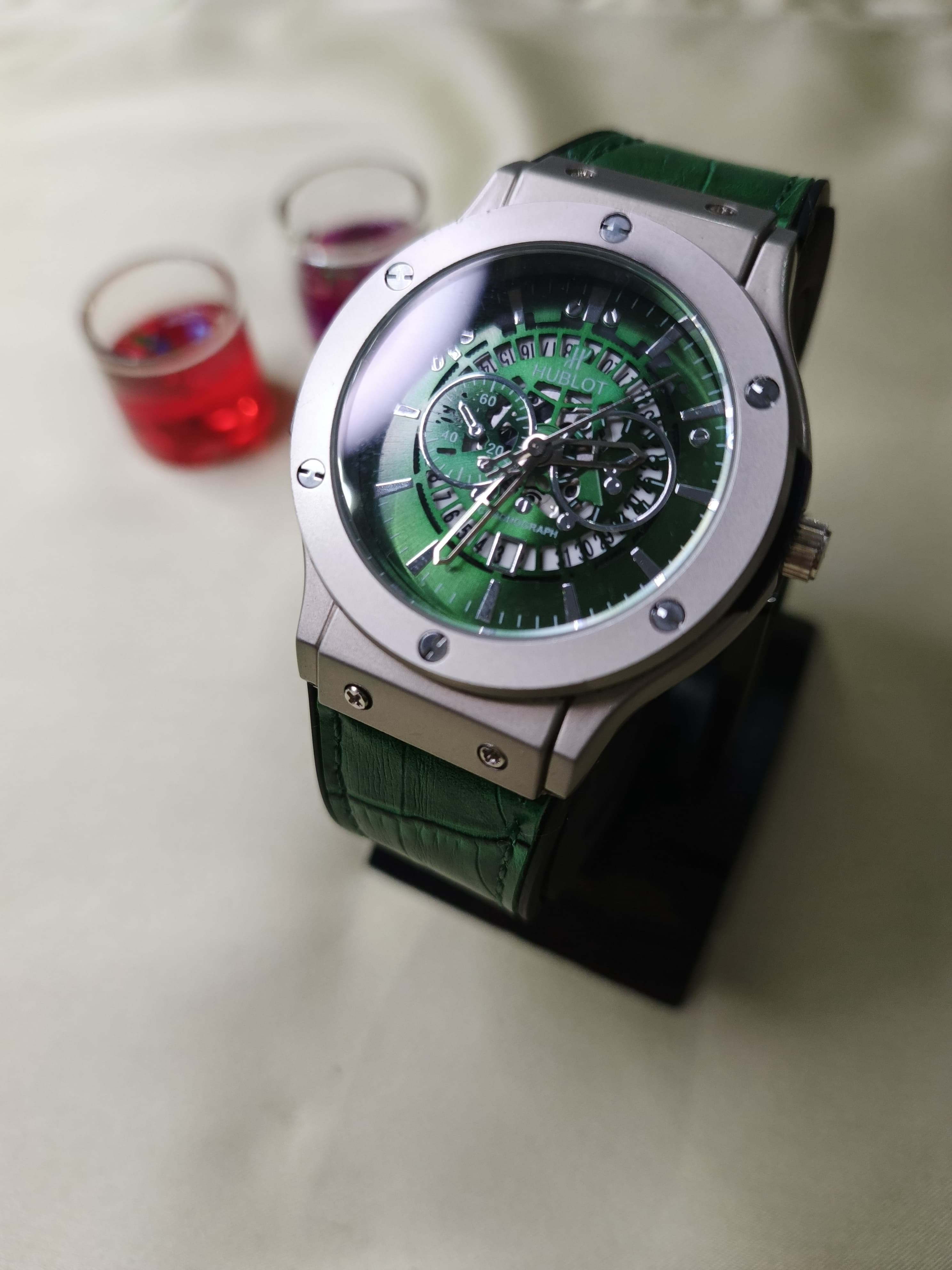 Hublot-Inspired Skeleton Dial