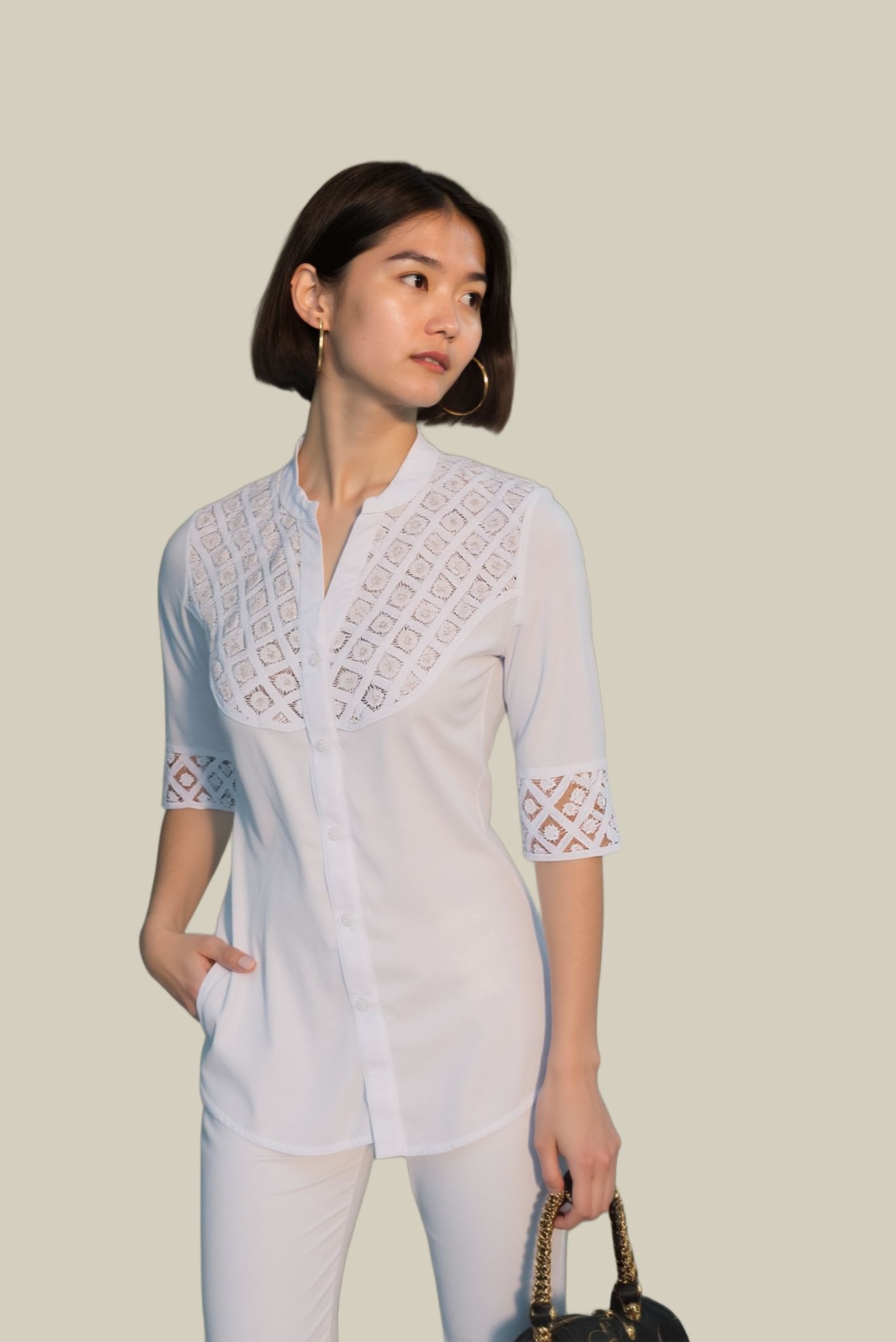 Prenda Bordada Elegante