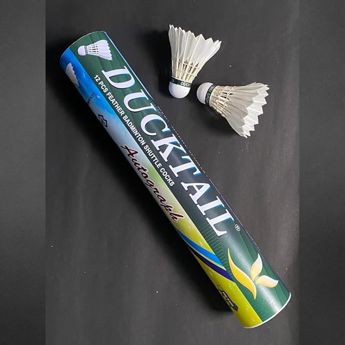 DUCKTAIL Autograph - Premium Feather Shuttlecock Durable