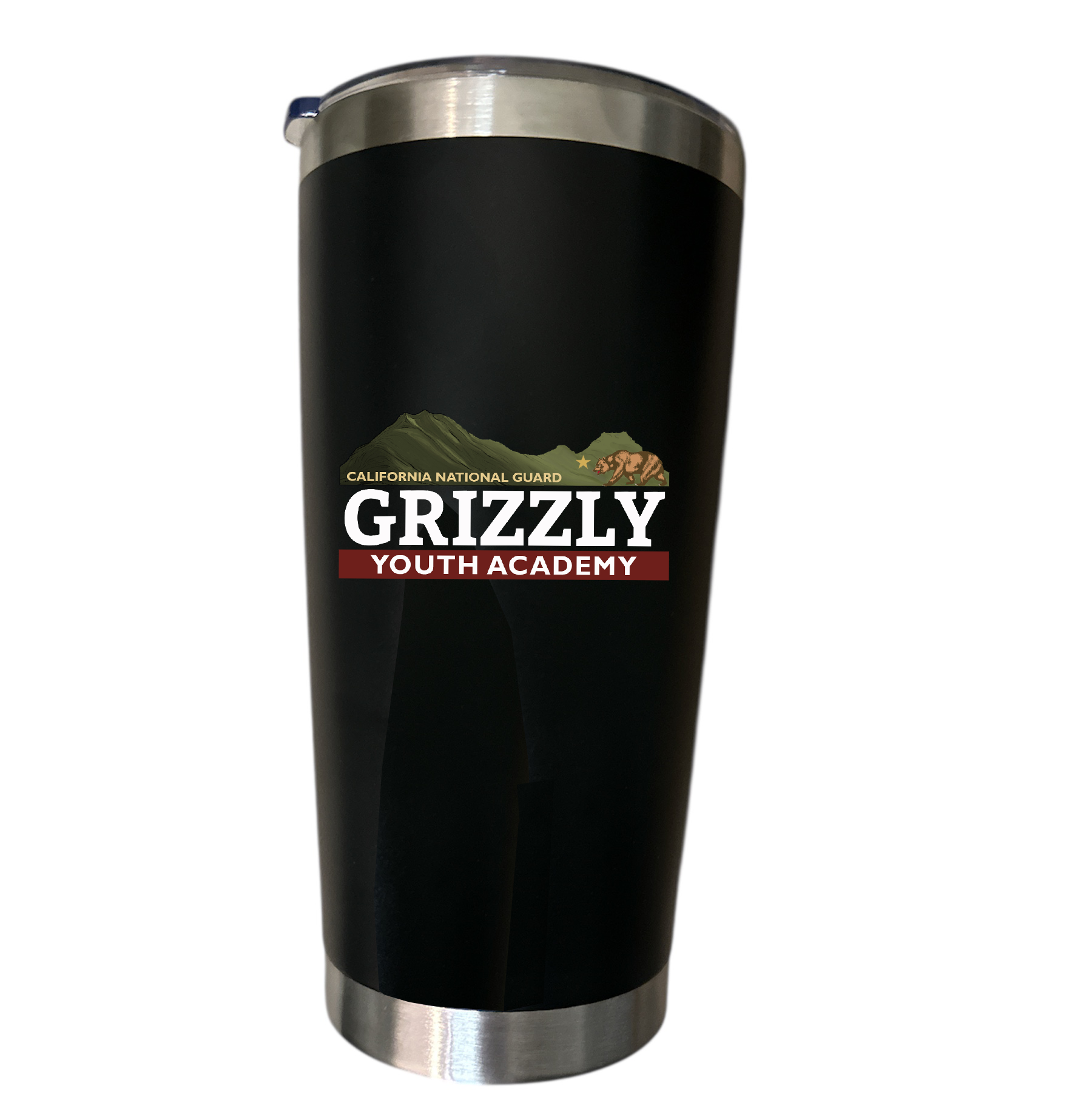 Grizzly Academy Stainless Steel Tumbler