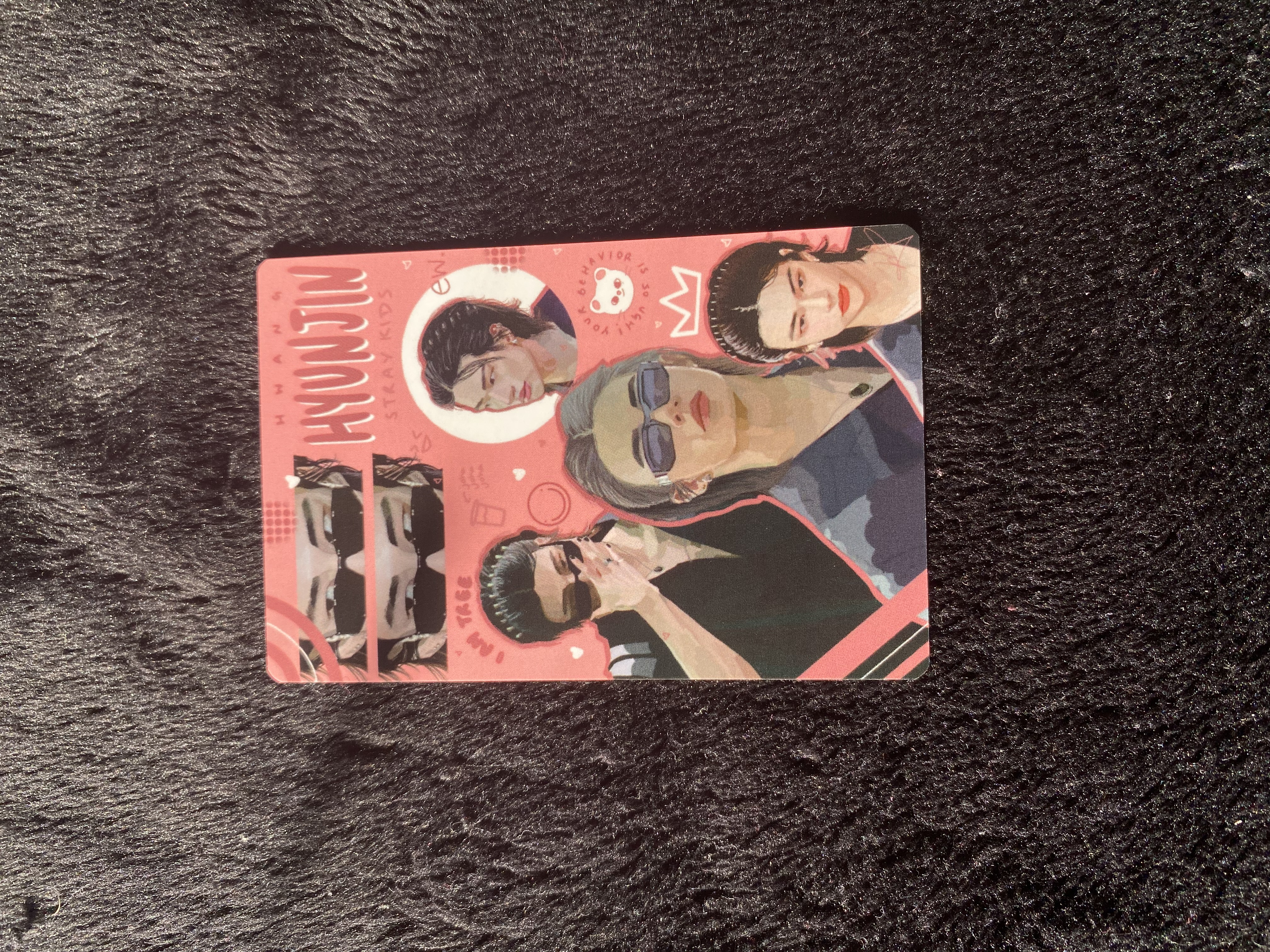 Stray Kids Hyunjin Instagram Themed Photocard