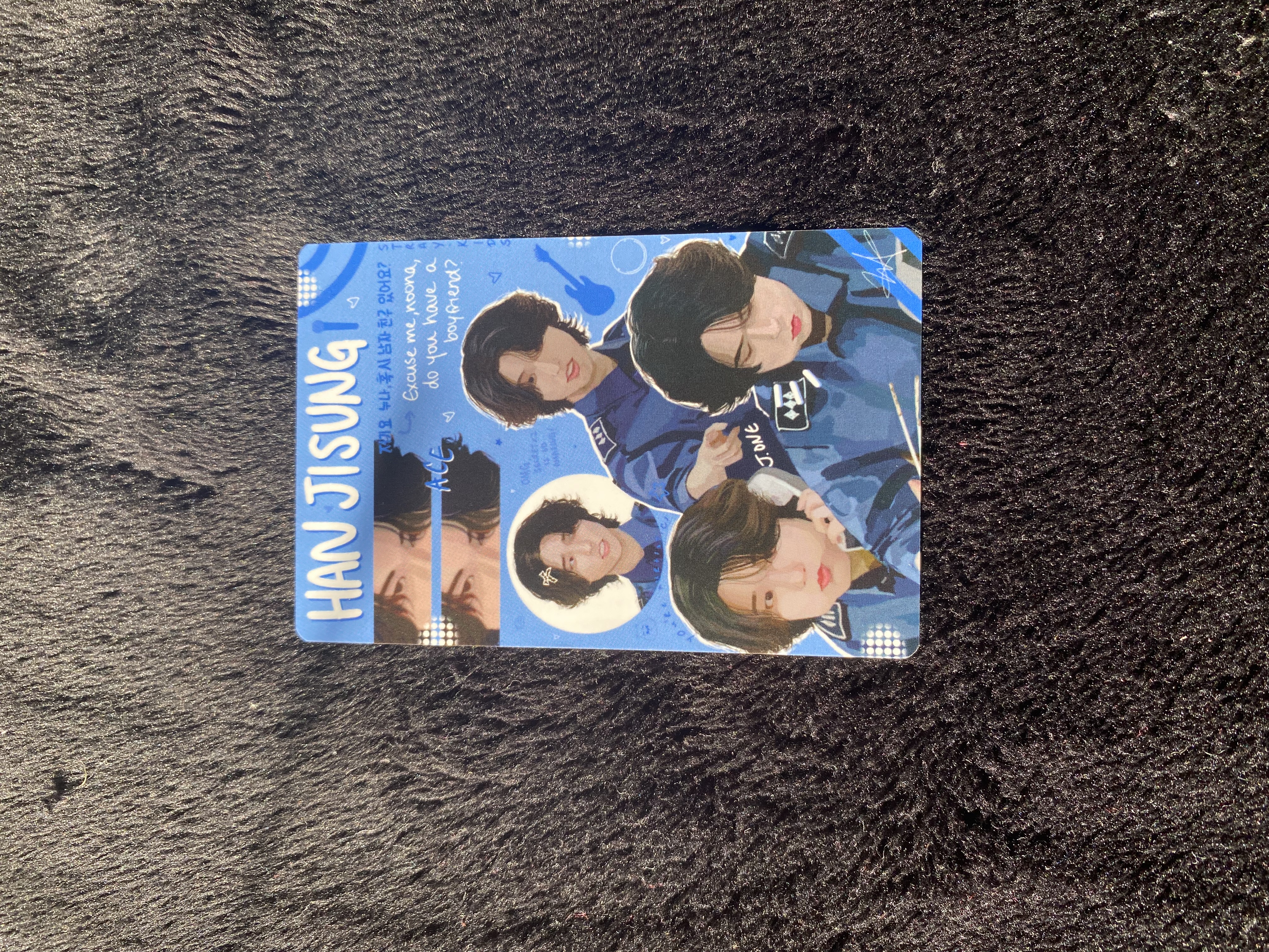 Stray Kids Han Double Sided Instagram Themed Photocard