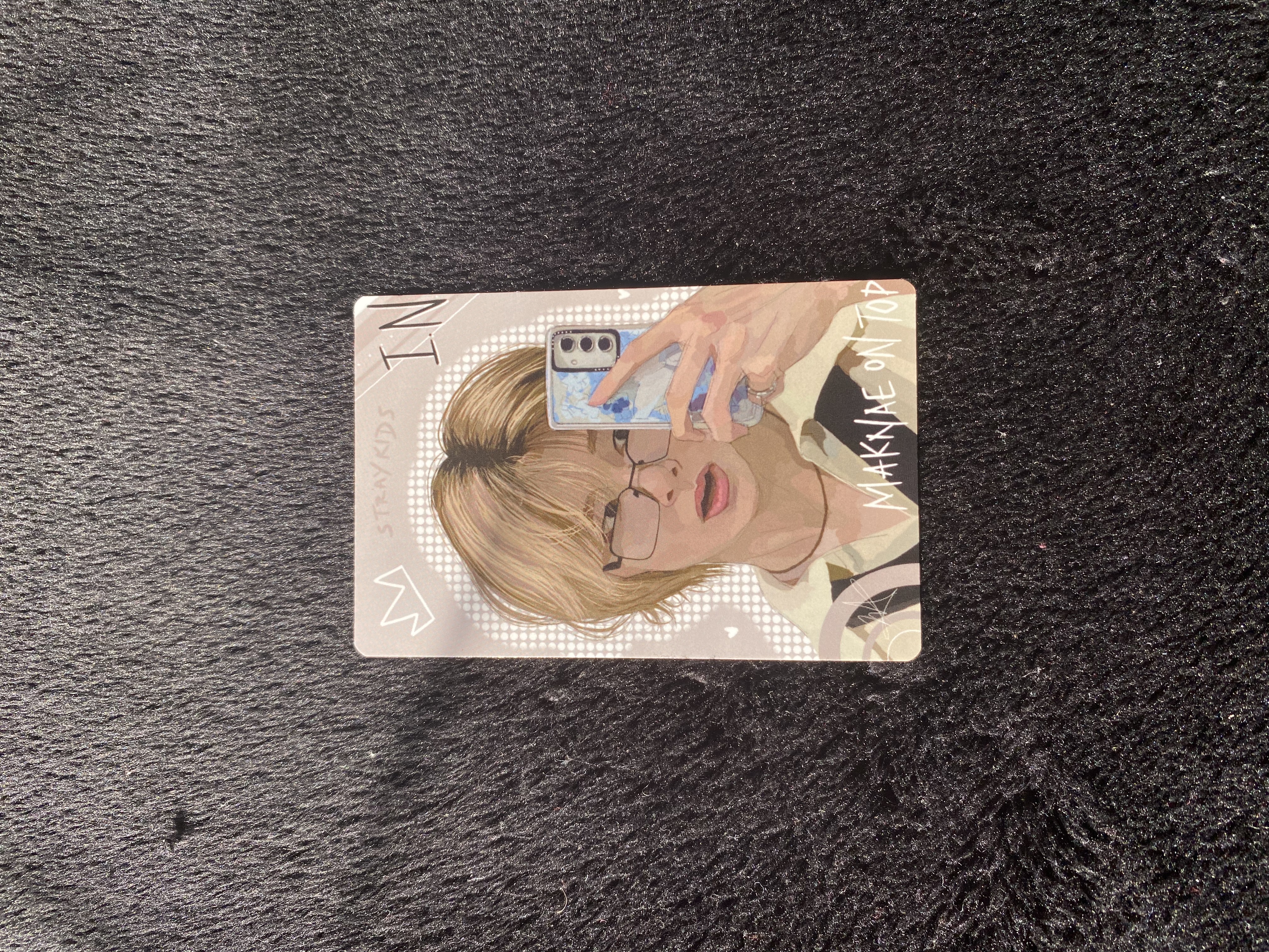 Stray Kids I.N Double Sided Instagram Themed Photocard