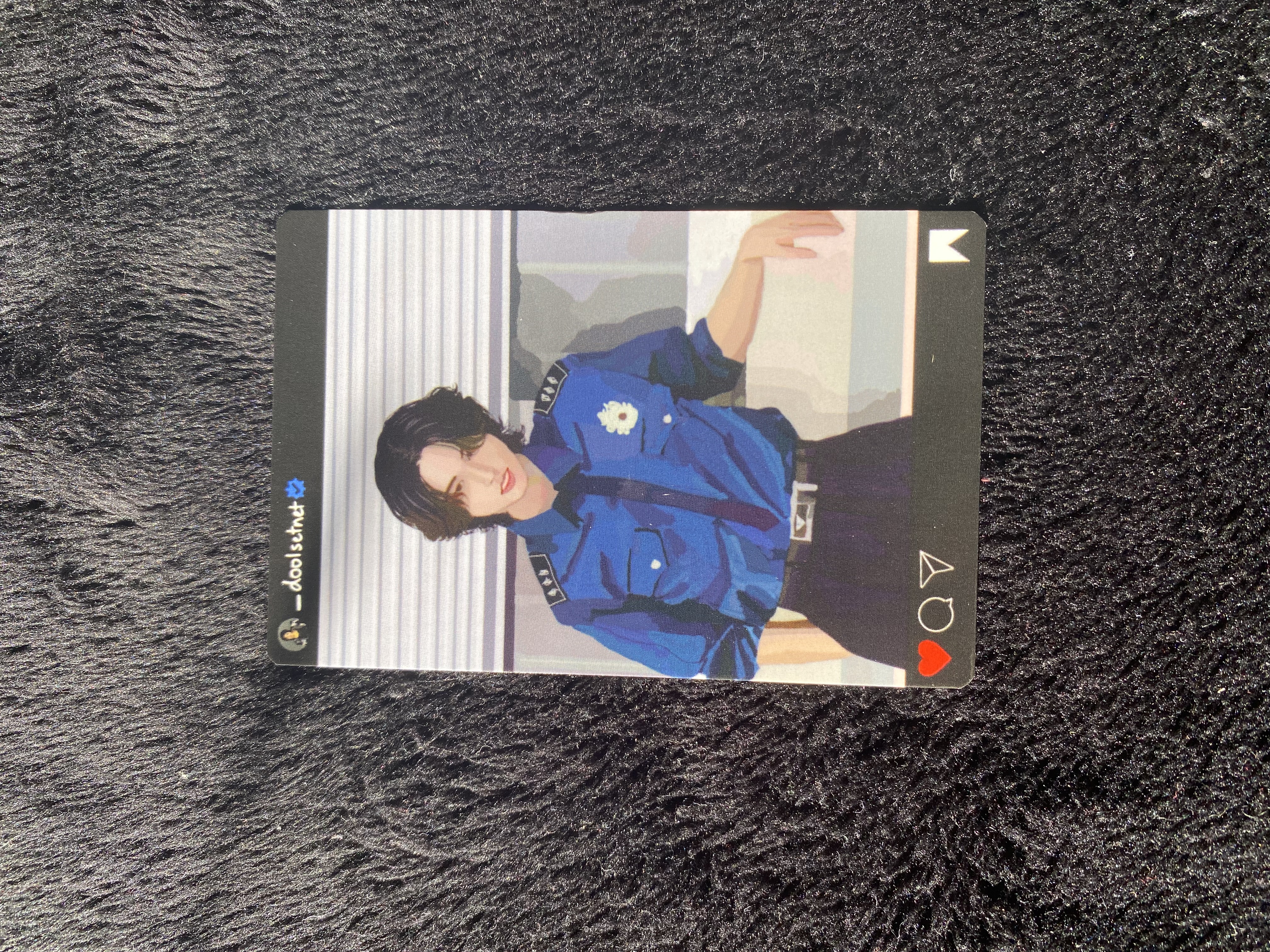 Stray Kids Han Double Sided Instagram Themed Photocard