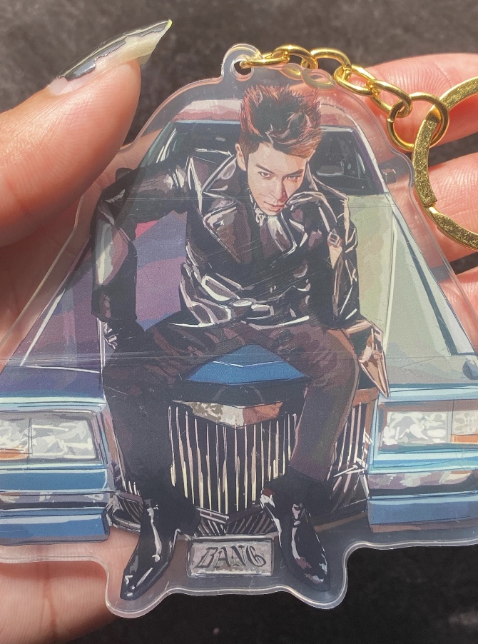 Fanmade Big Bang TOP Keychain