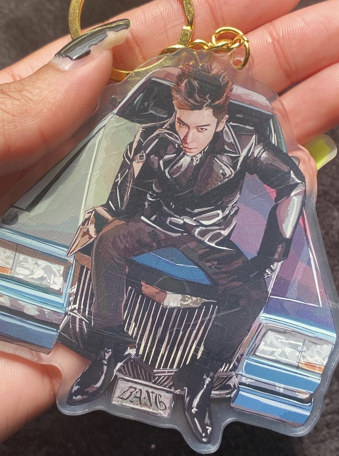 Fanmade Big Bang TOP Keychain