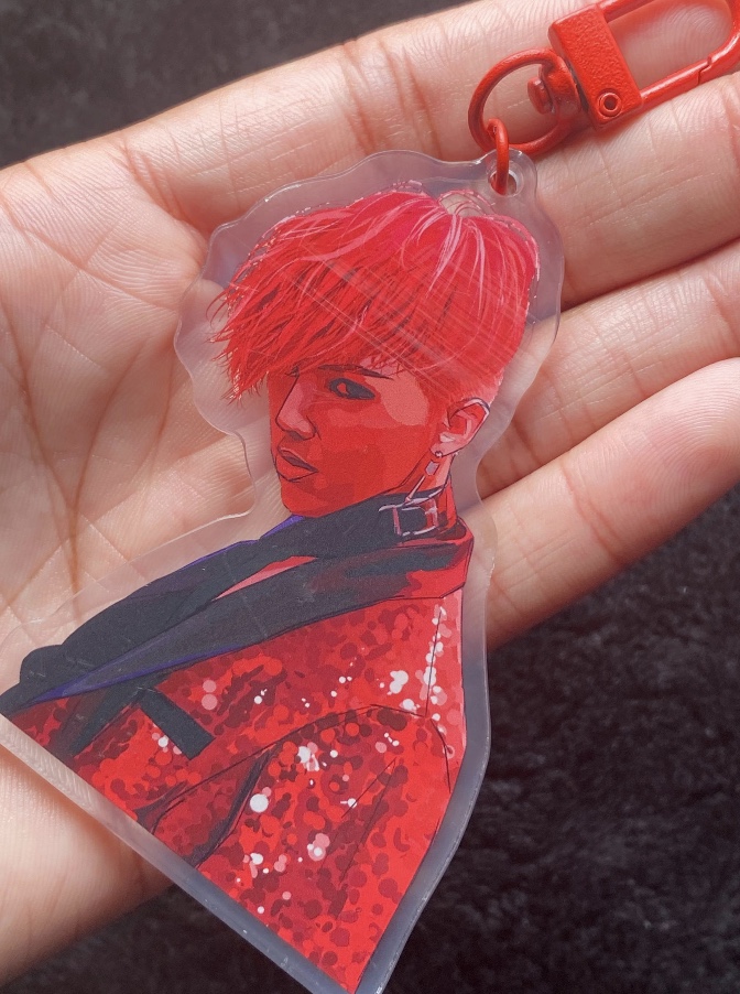 G-Dragon Acrylic Keychain