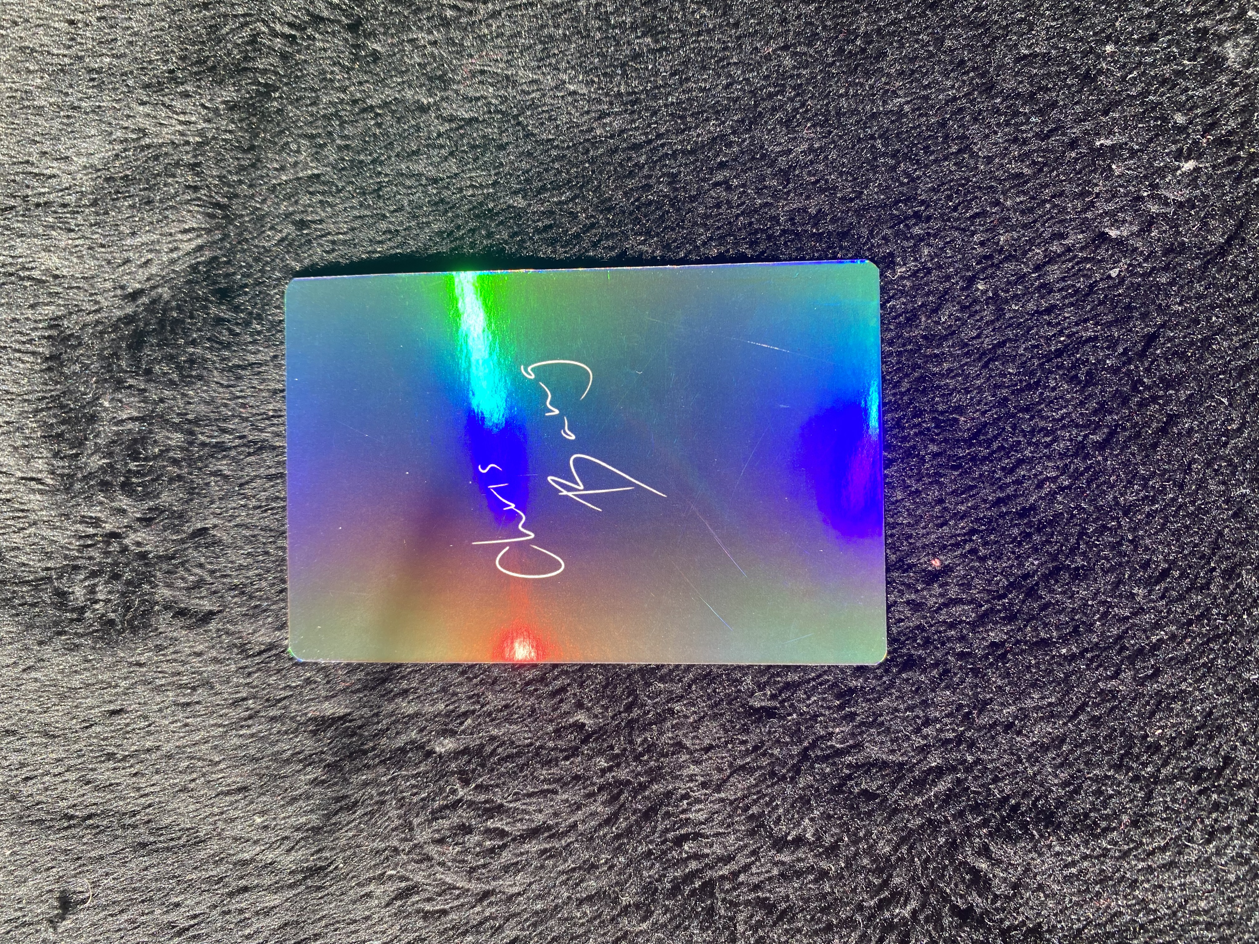 Stray Kids Bang Chan Double Sided Holo Photocard