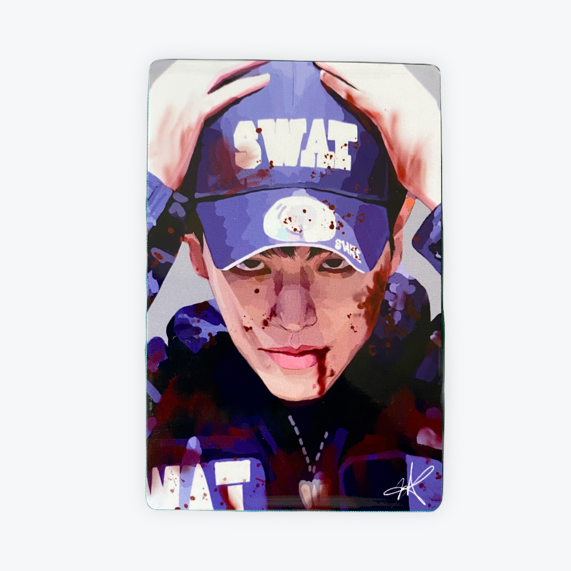 Stray Kids Seungmin SWAT-themed Photocard