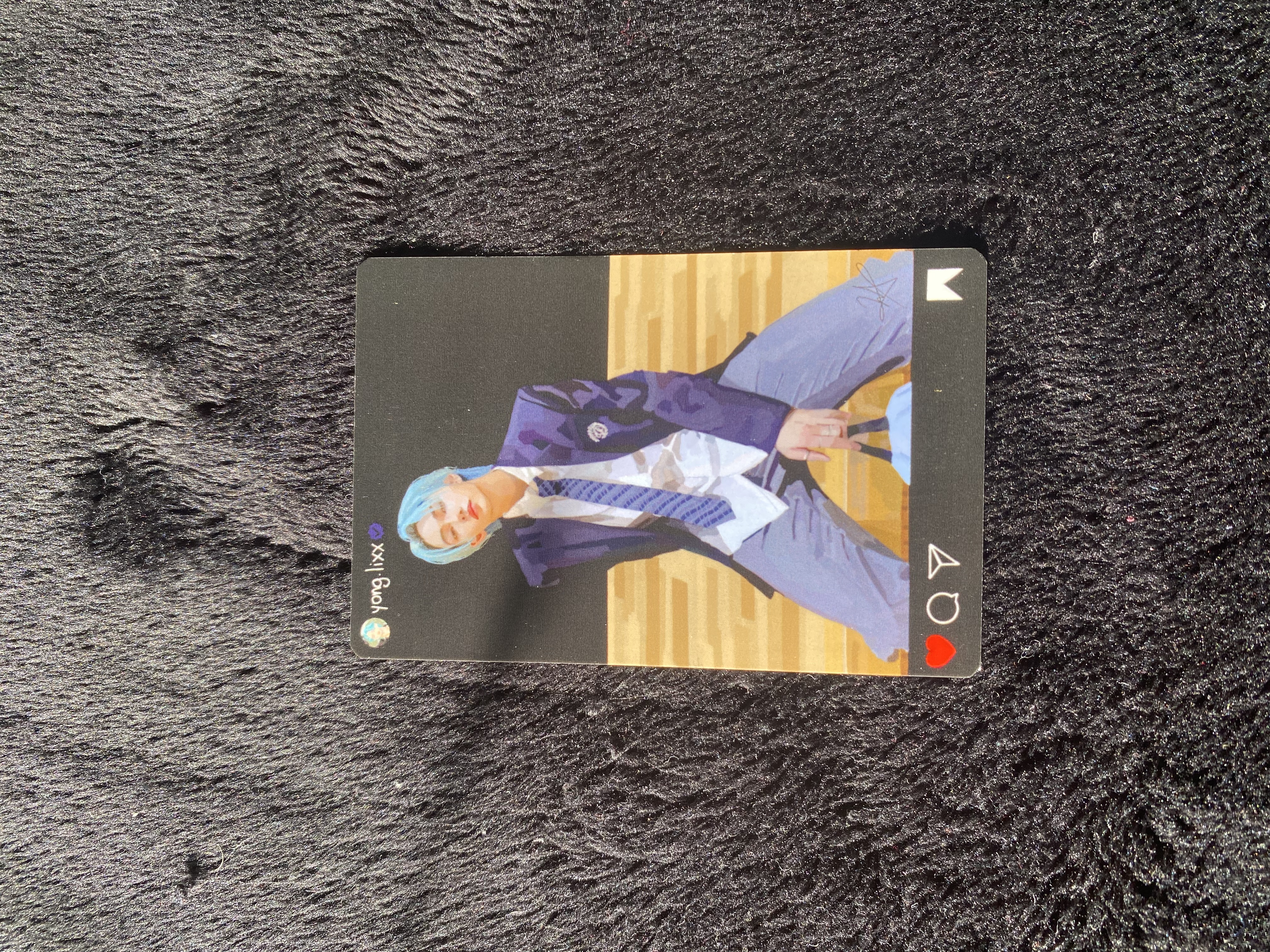 Stray Kids Felix Double Sided Instagram Themed Photocard