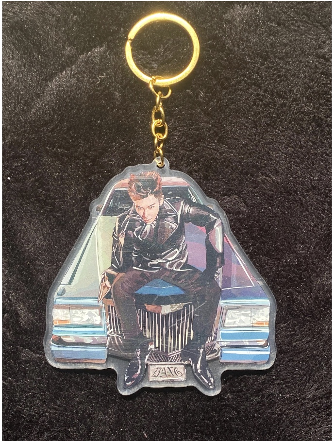 Fanmade Big Bang TOP Keychain