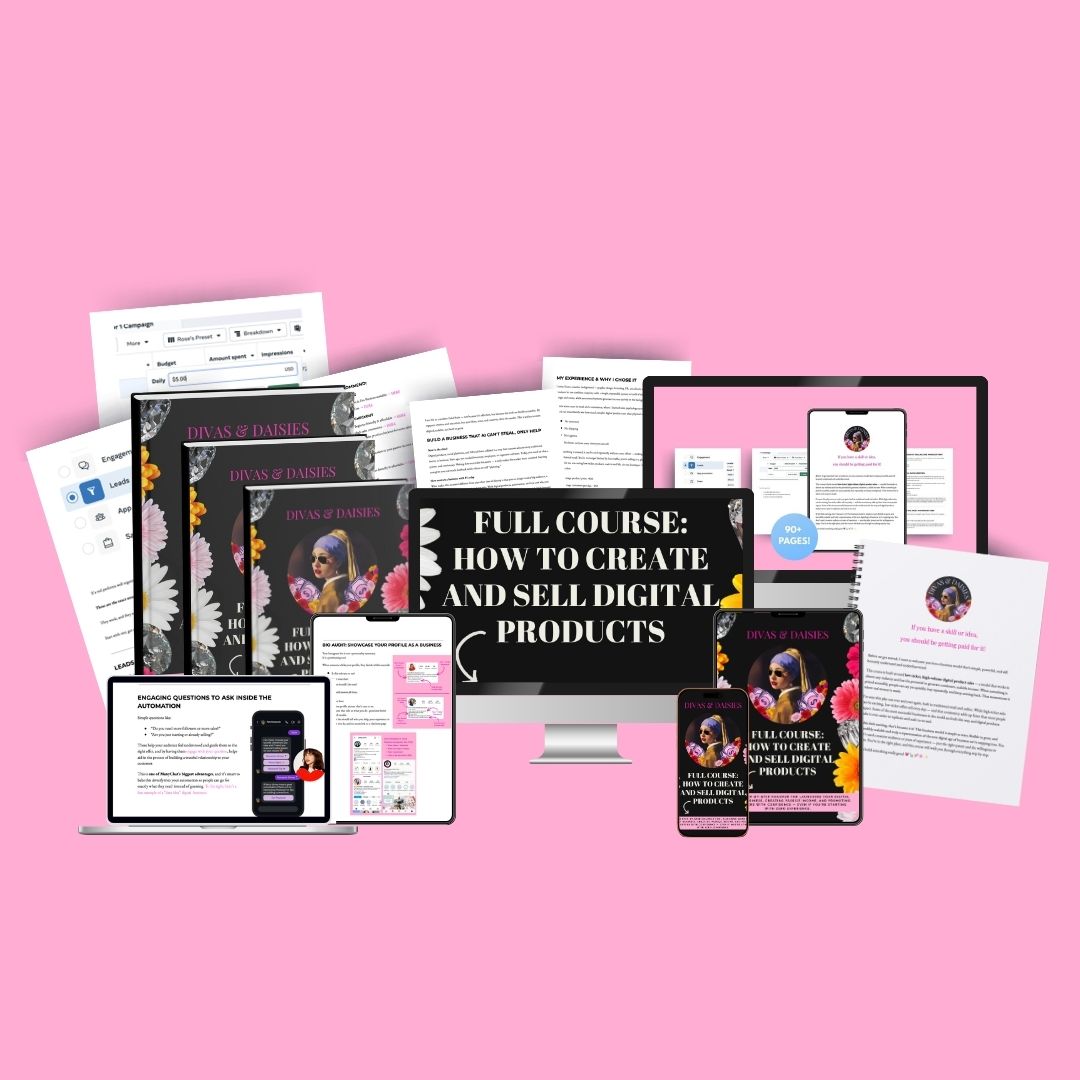 FULL COURSE: Create and Sell Your First Digital Product