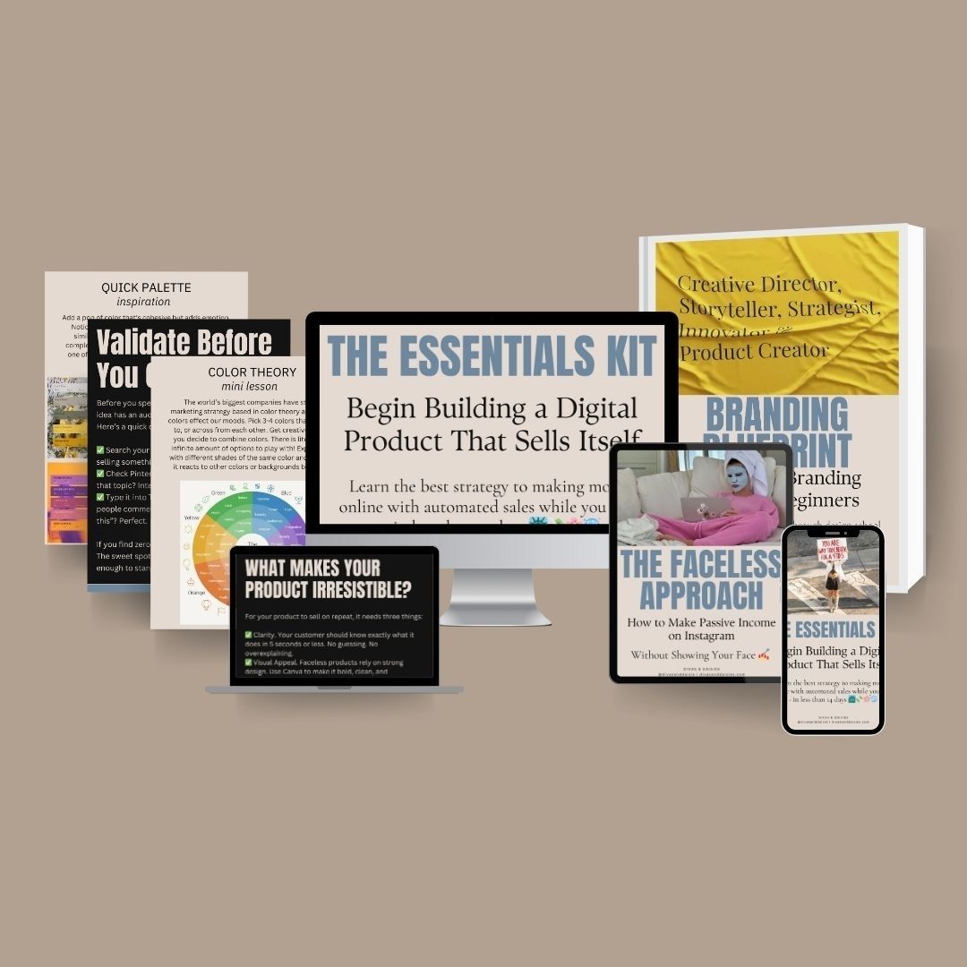 The Faceless Essentials Branding Bundle