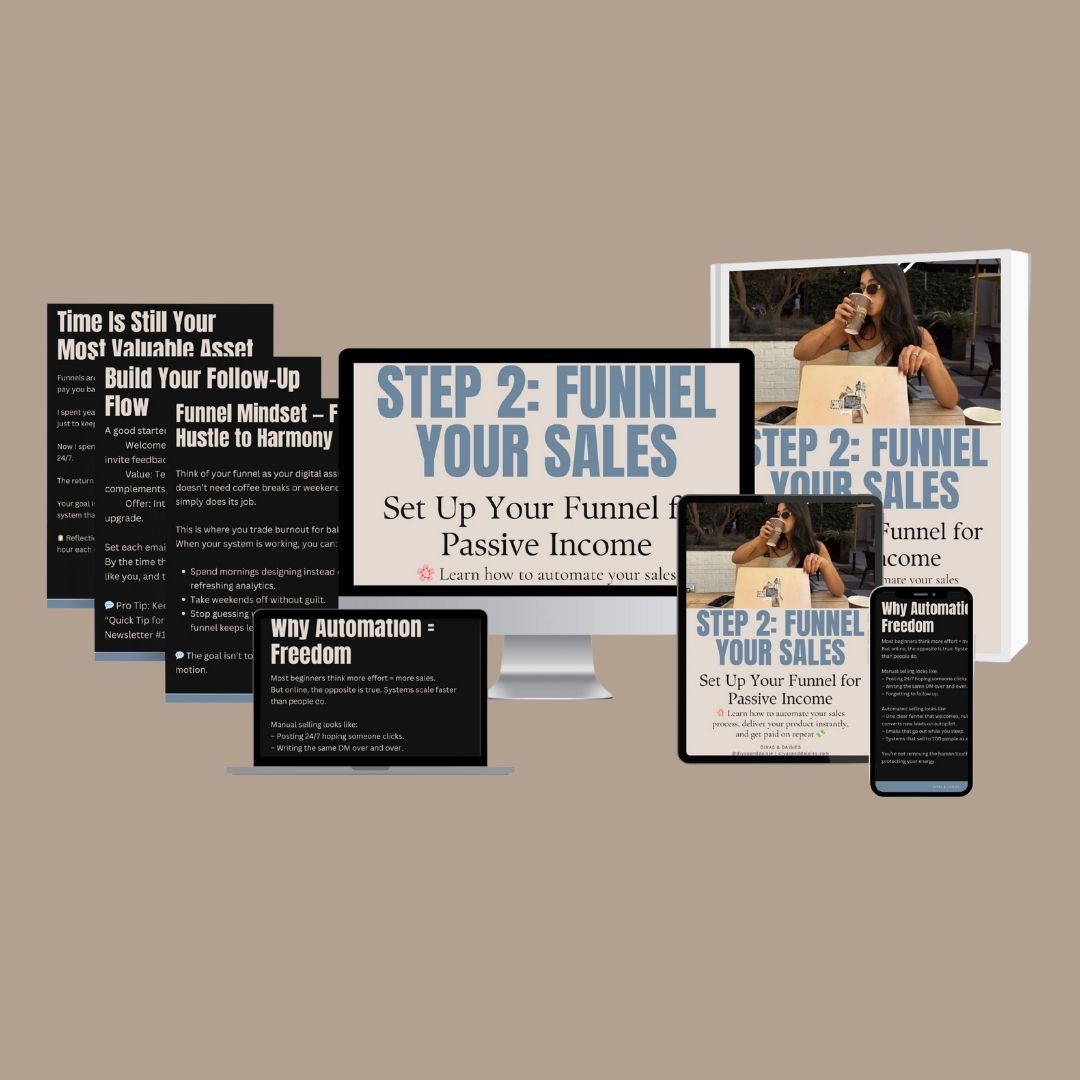 Set Up & Sell: Your Simple Sales Funnel for Passive Income