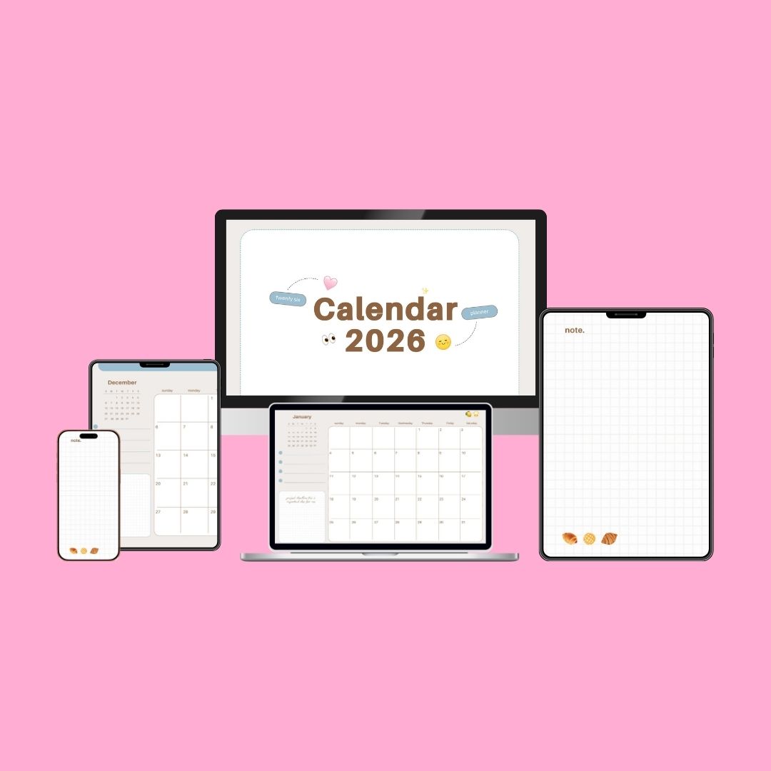 Organizational 2026 Canva Calendar
