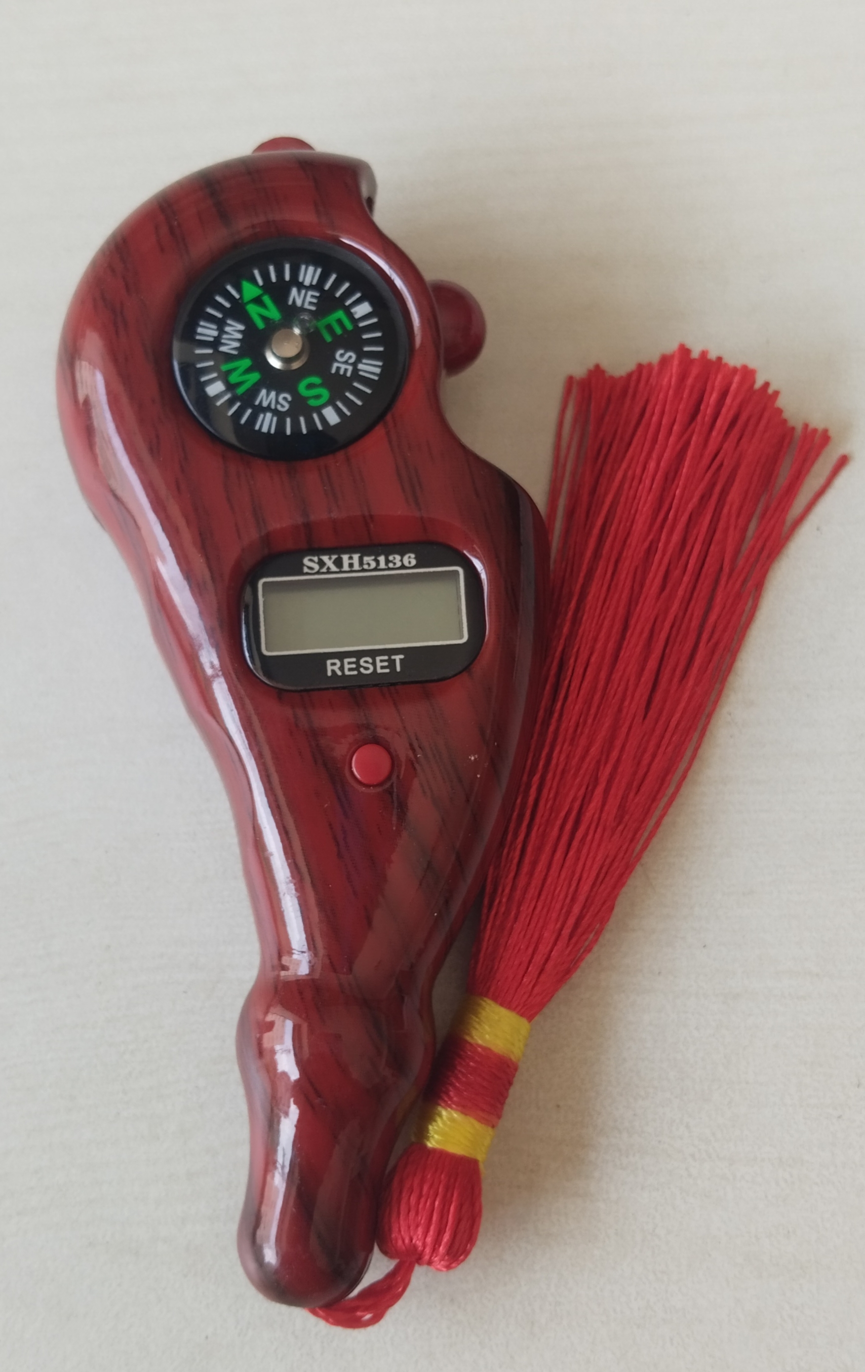 🪔 Digital Chanting Tally Counter with Compass – Elegant & Devotional