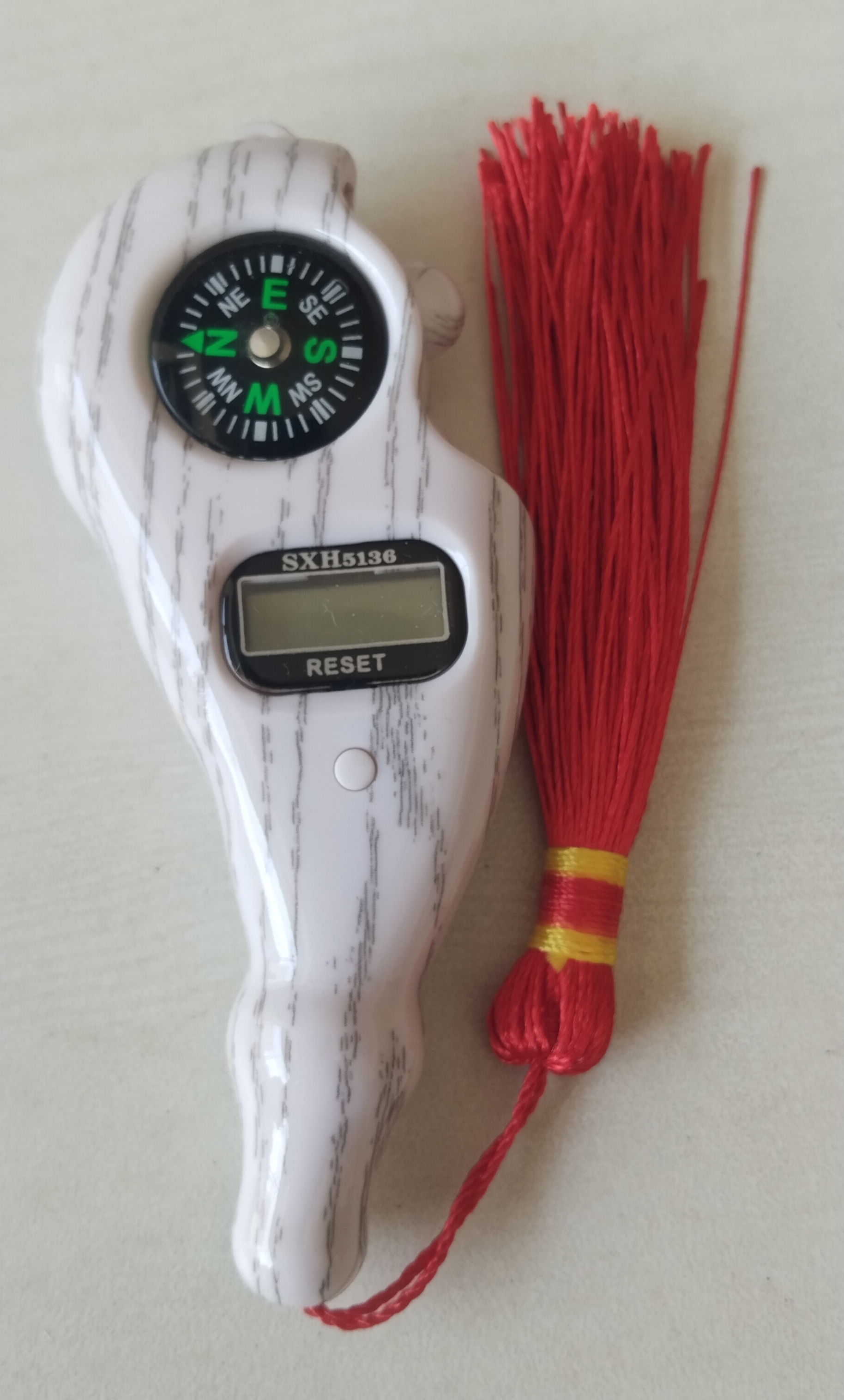 🪔 Digital Chanting Tally Counter with Compass – Elegant & Devotional