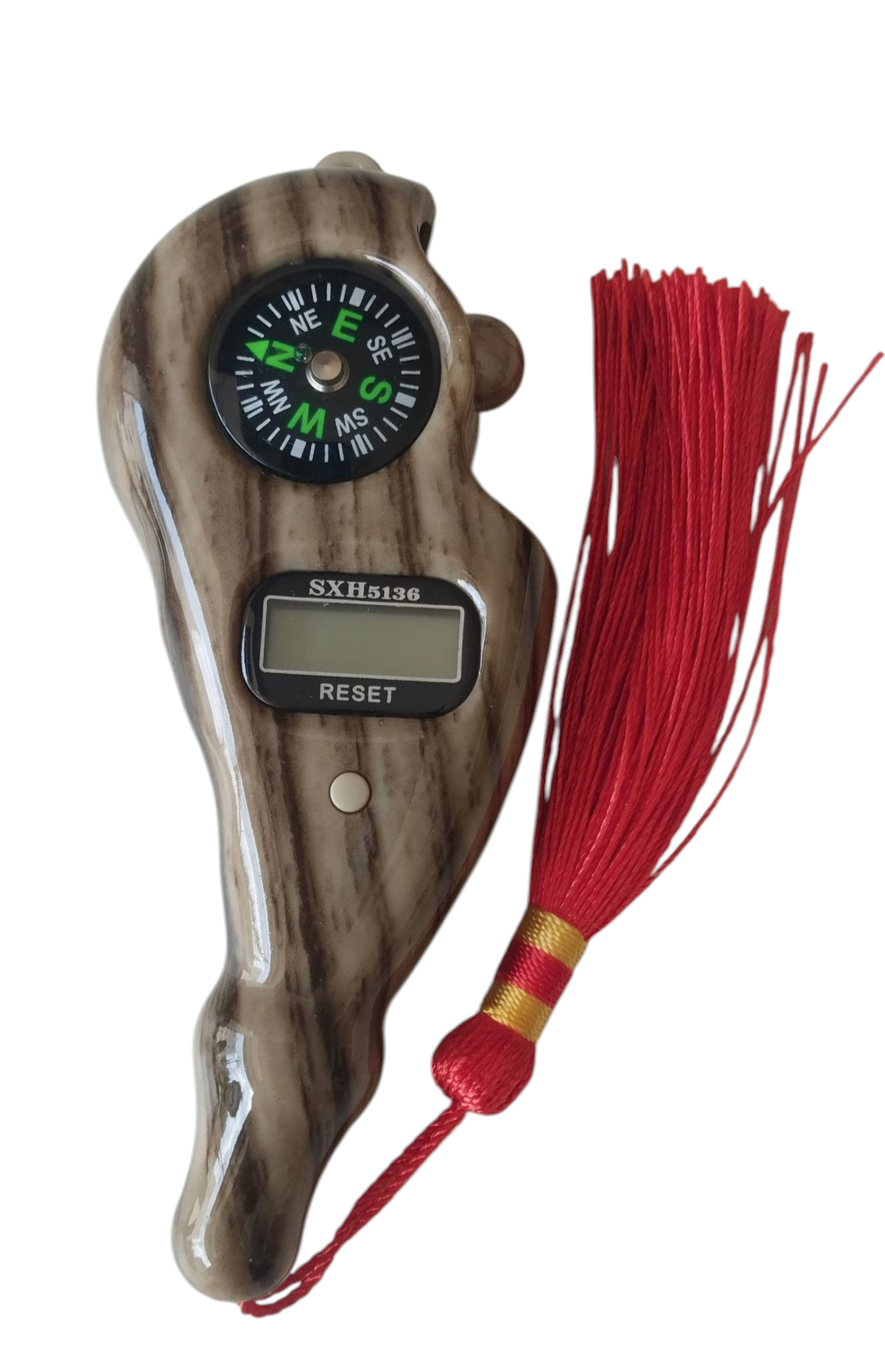 🪔 Digital Chanting Tally Counter with Compass – Elegant & Devotional