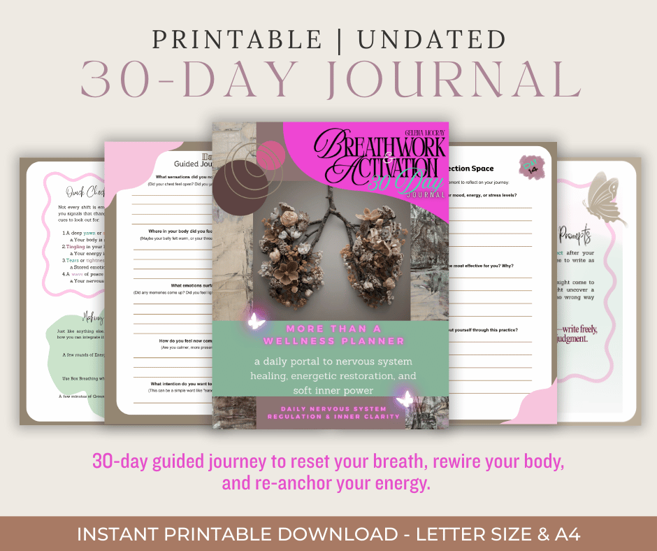 30‑Day Breathwork & Activation Journal – Daily Nervous System Reset