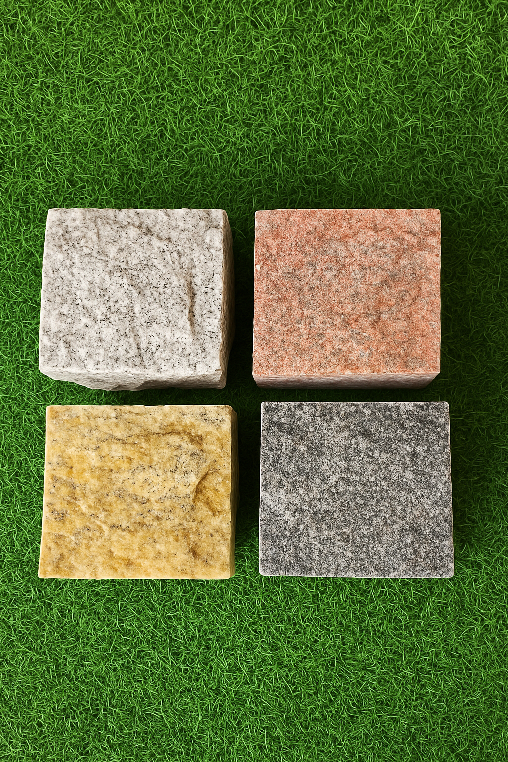 Granite Cobblestone Half Cut 