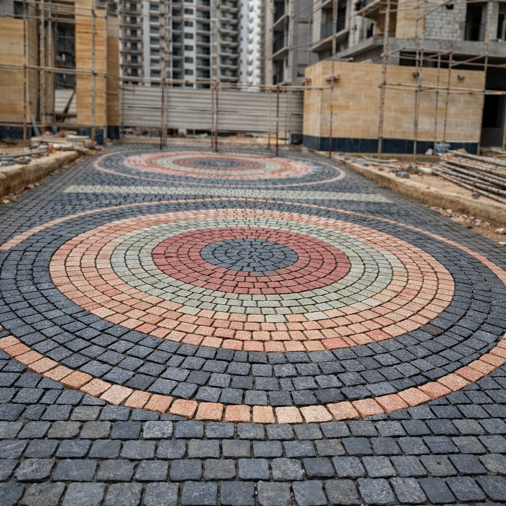 Premium Granite Cobblestones Manufacturer – Natural Stone Paving 