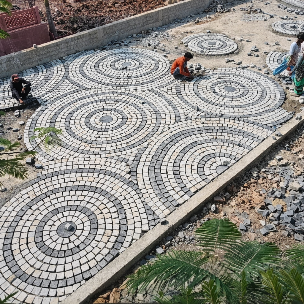 Granite Cobblestones Supplier in Bangalore – Premium Quality Natural Stone