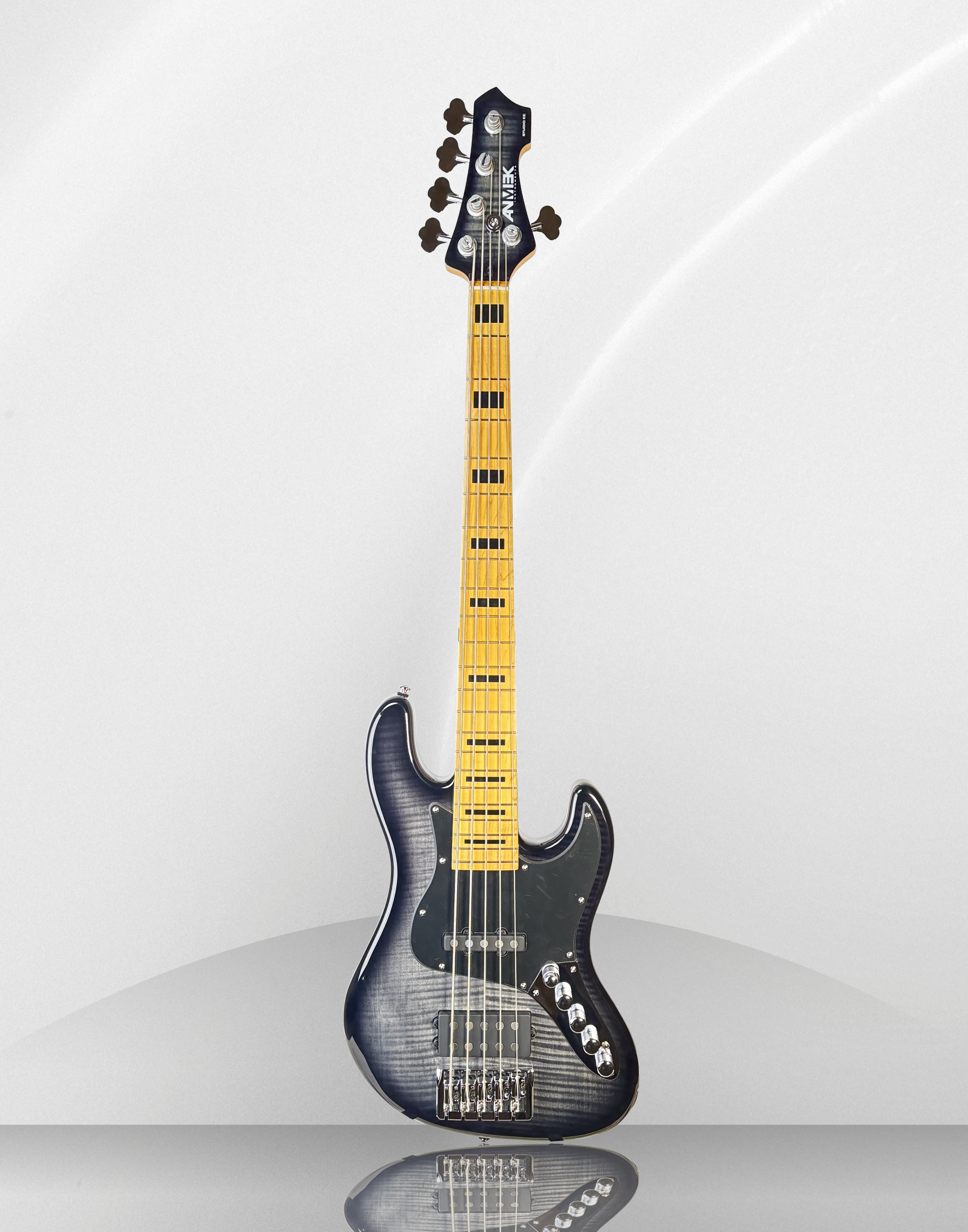 Bajo Eléctrico ANMIEK JBEA 5 Cuerdas - Trans Black