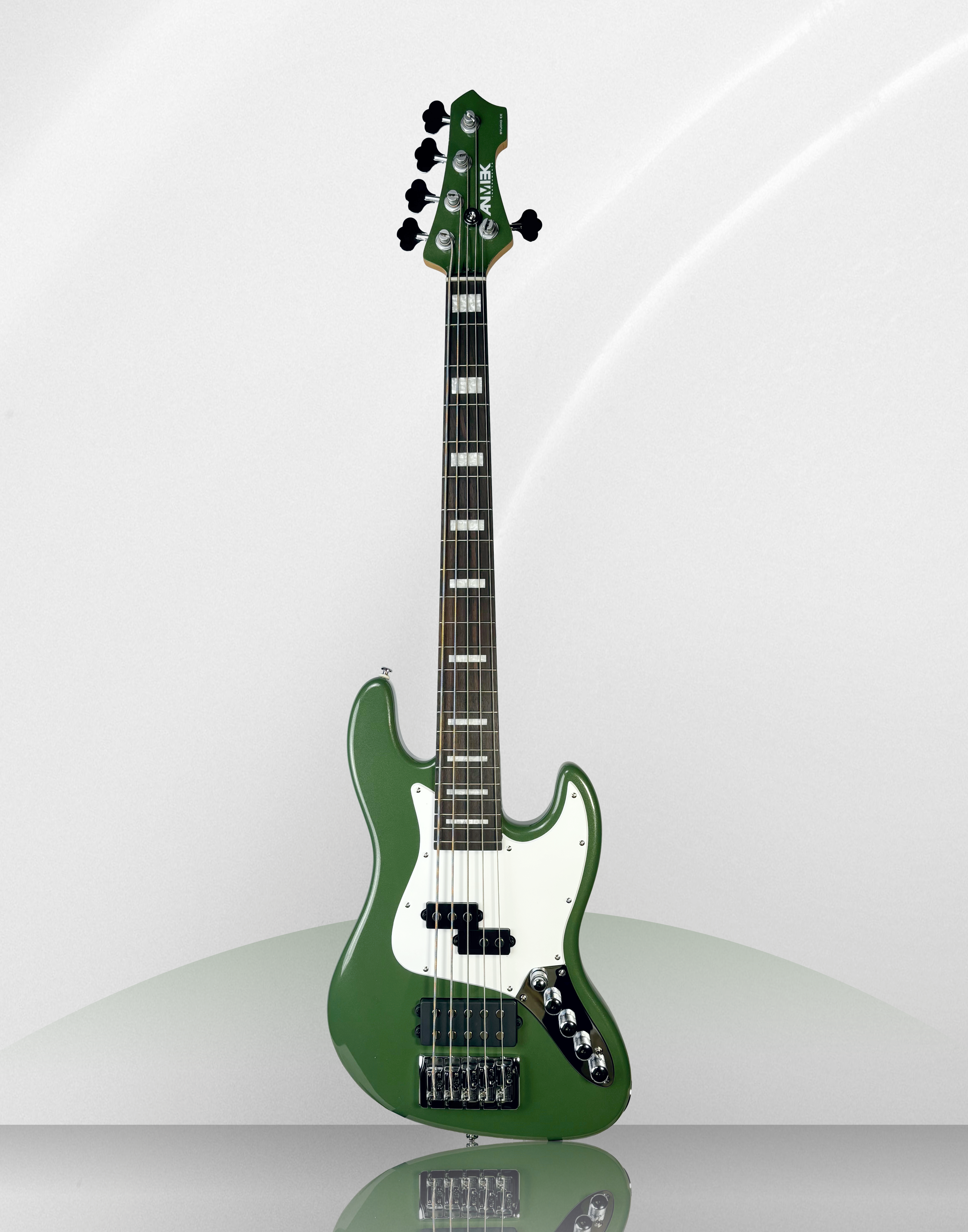 Bajo Eléctrico ANMIEK JBEA 5 Cuerdas - Forest Green