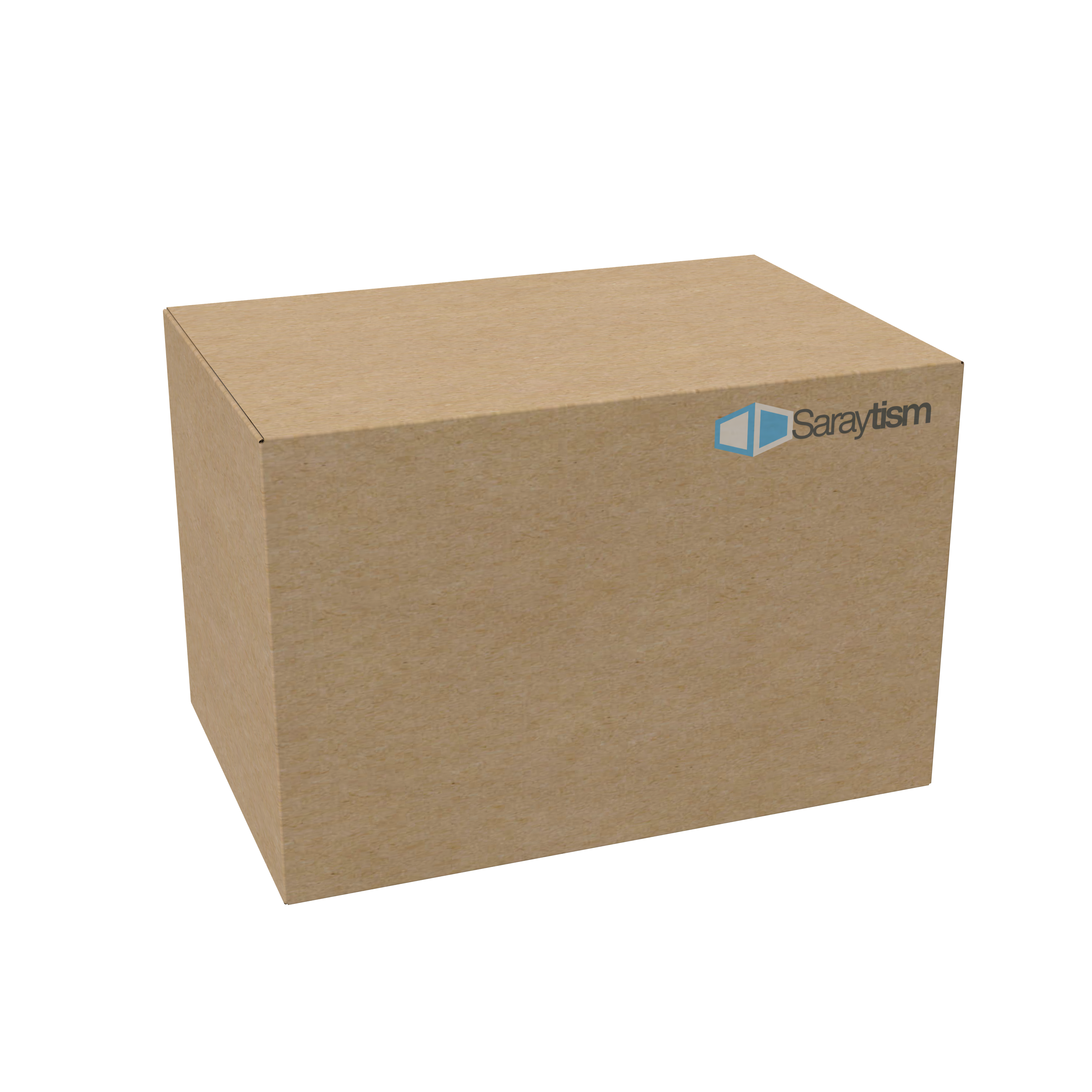 Saraytism 18 x 12 x 12 inch 5 Ply Corrugated Cardboard Brown Box for Packing and Shipping (Pack of 5, 25 & 100)