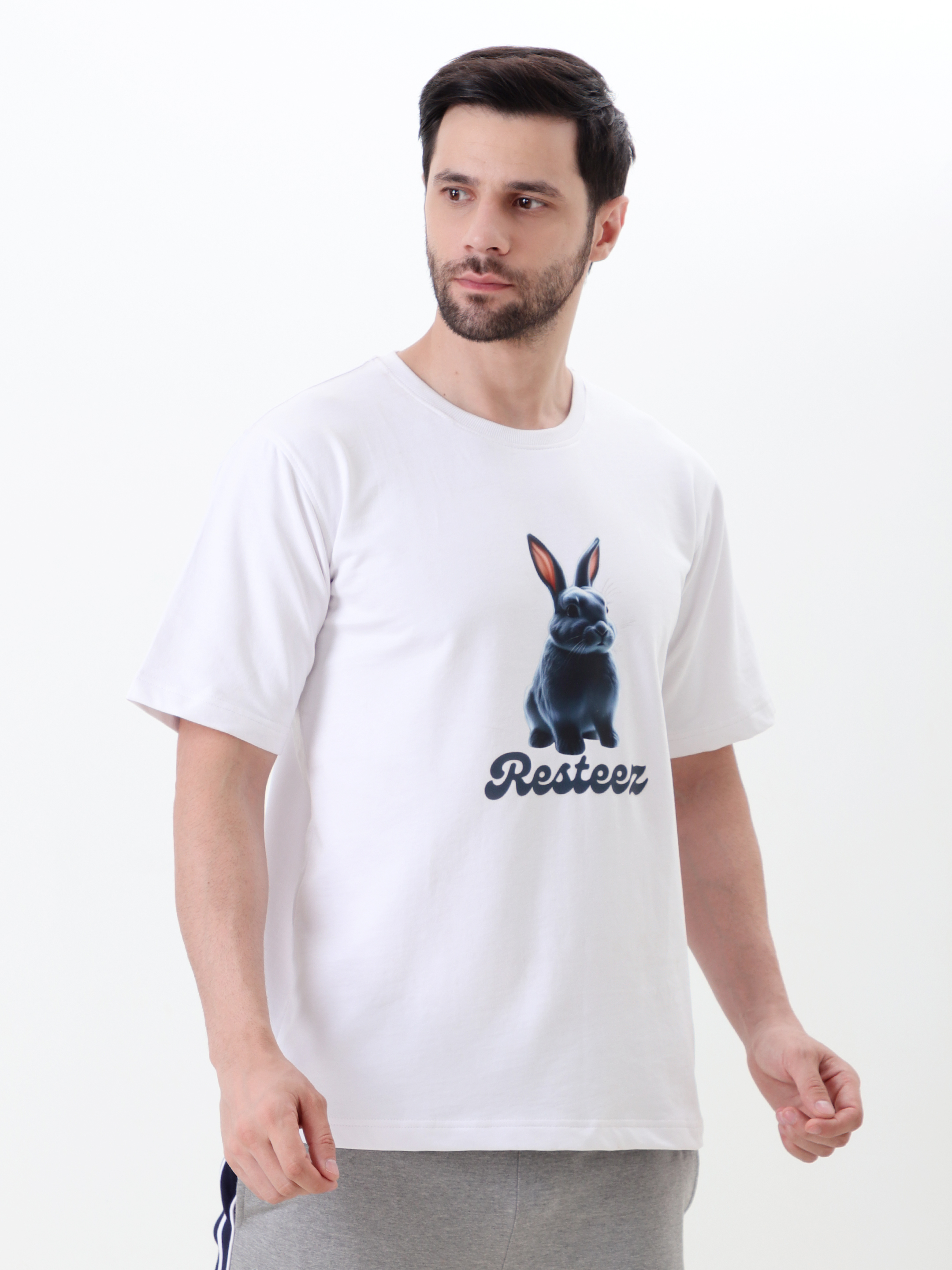 Resteez Bunny Graphic T-shirt