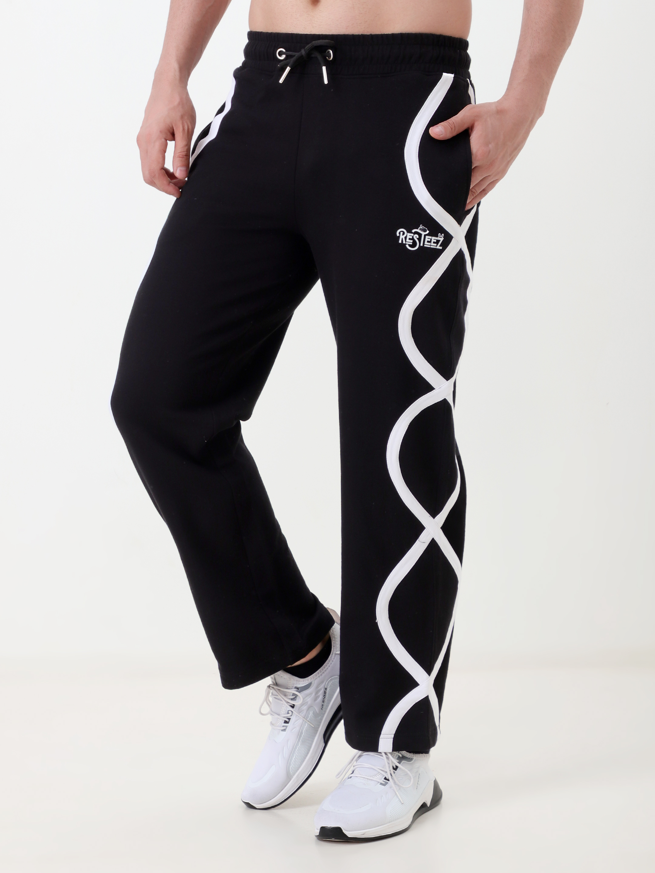 Black Athleisure Sweatpants