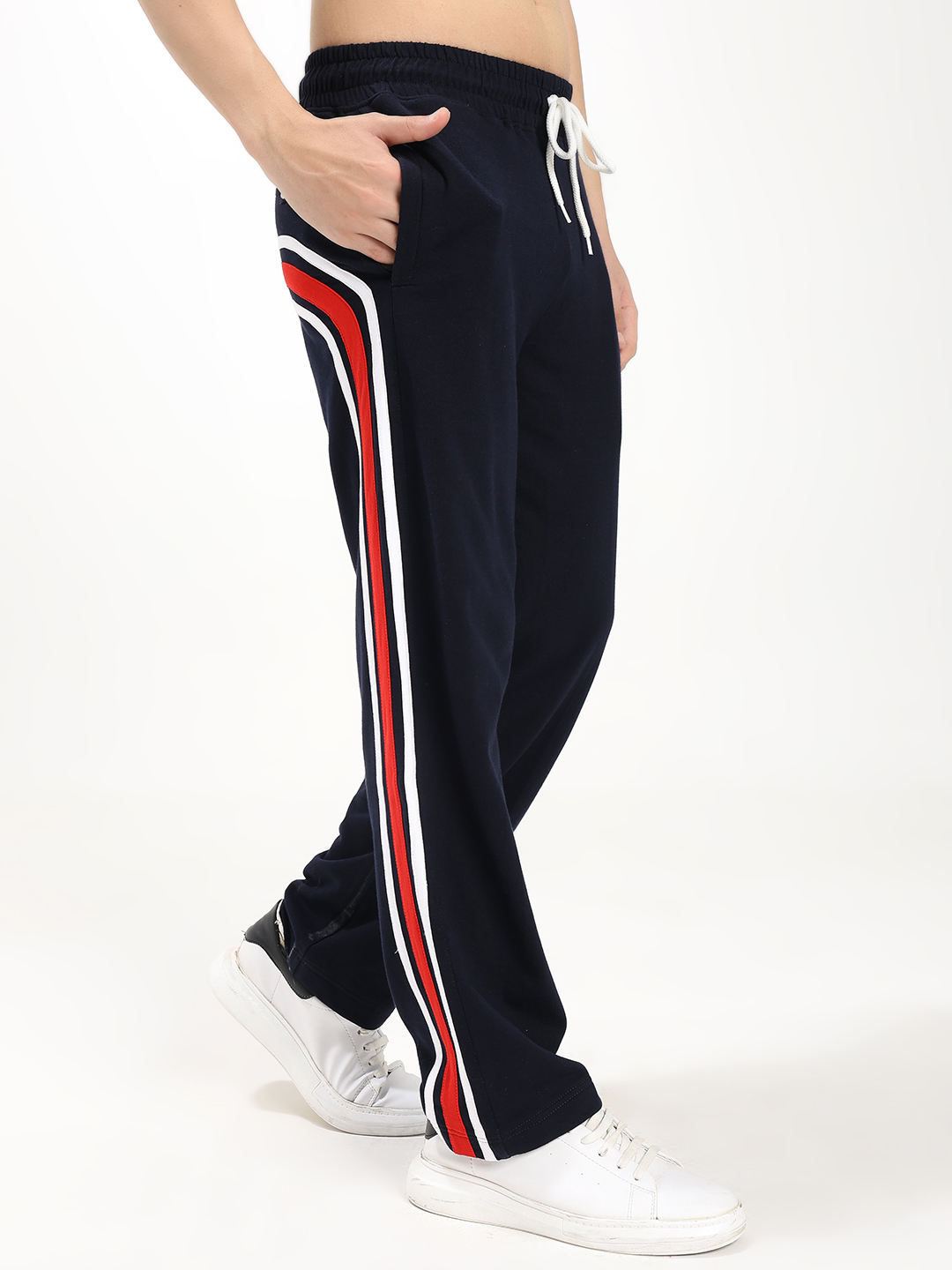 Resteez navy blue track pants