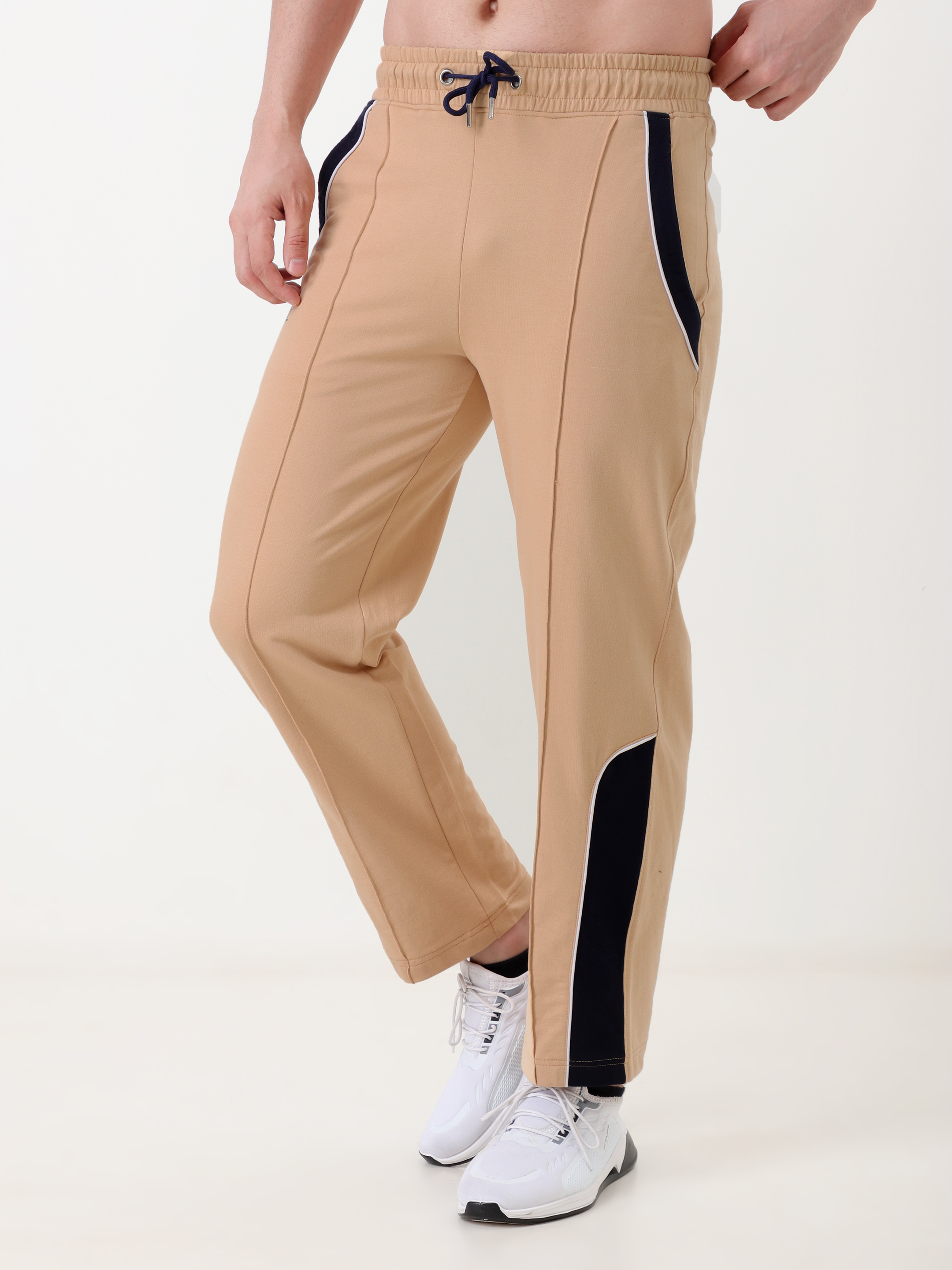 Beige Sports Pants