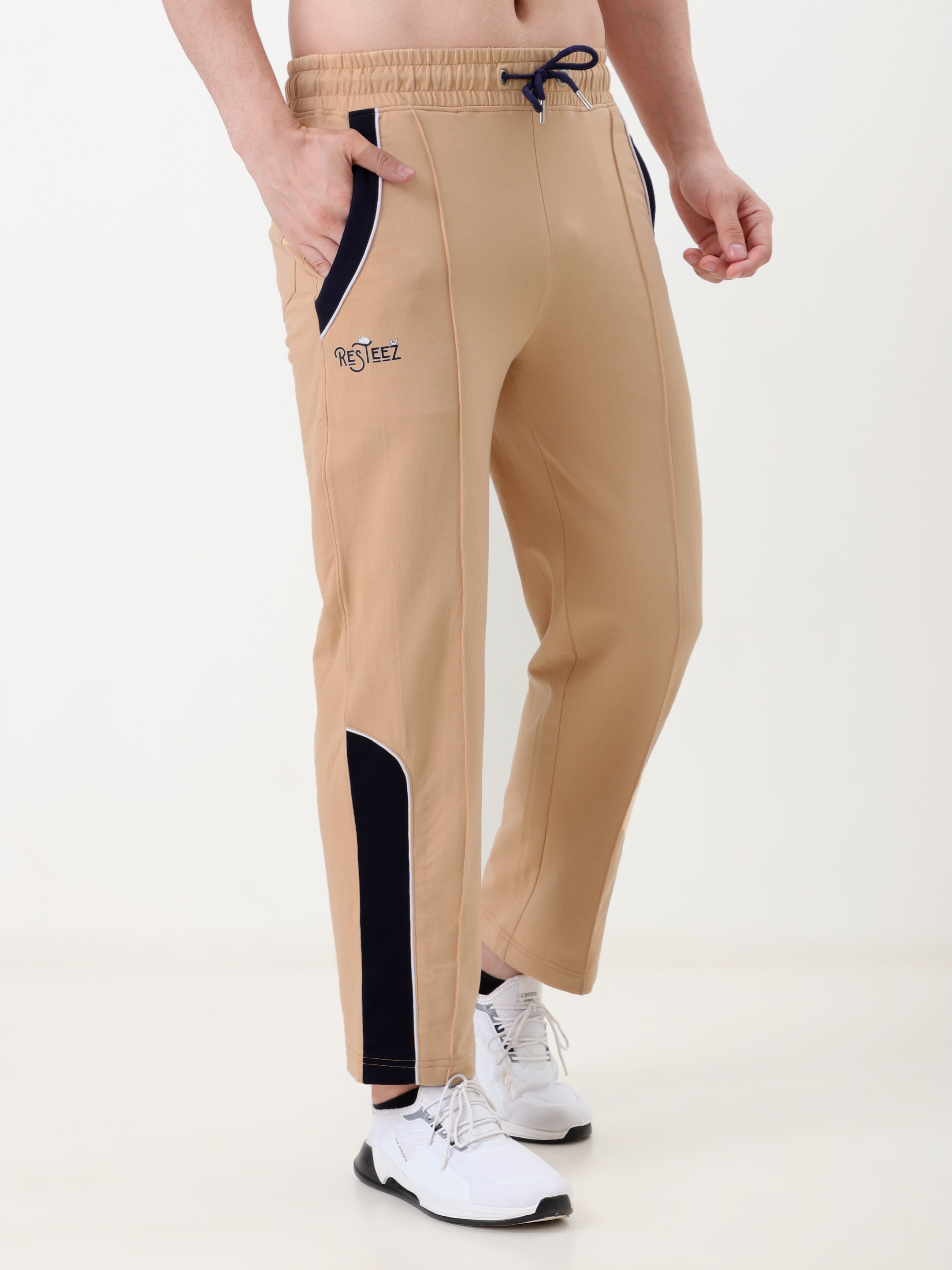 Beige Sports Pants