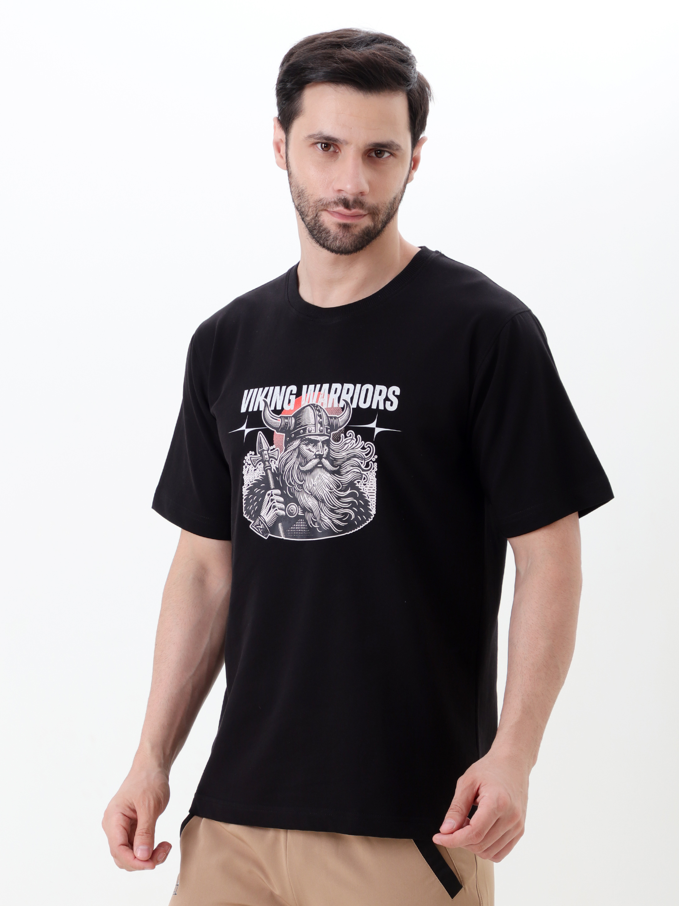 Viking Warriors Graphic T-Shirt