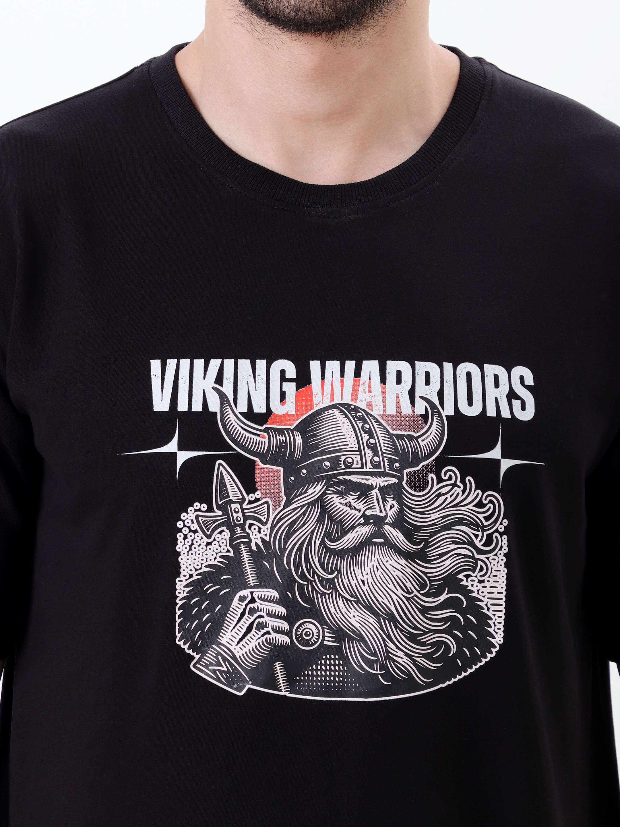 Viking Warriors Graphic T-Shirt