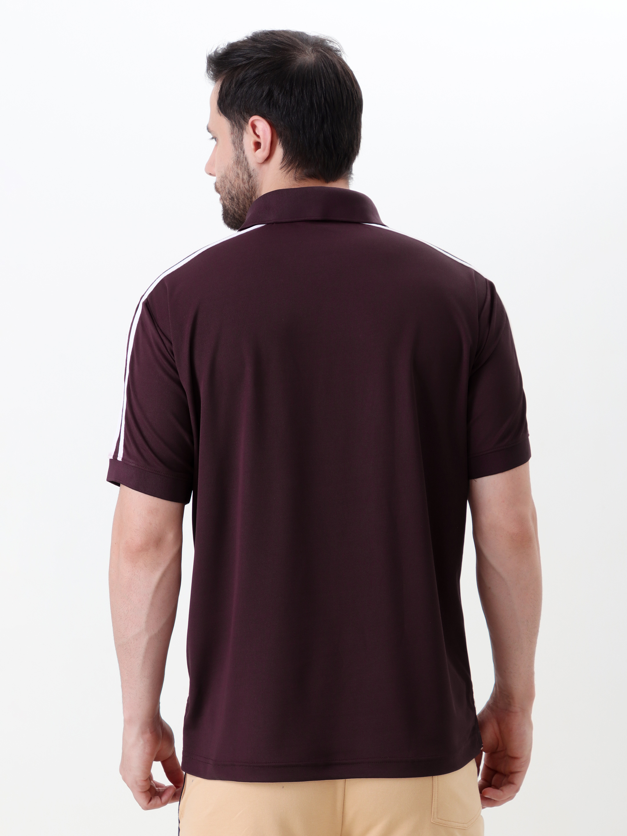 Men's Maroon Polo Shirt
