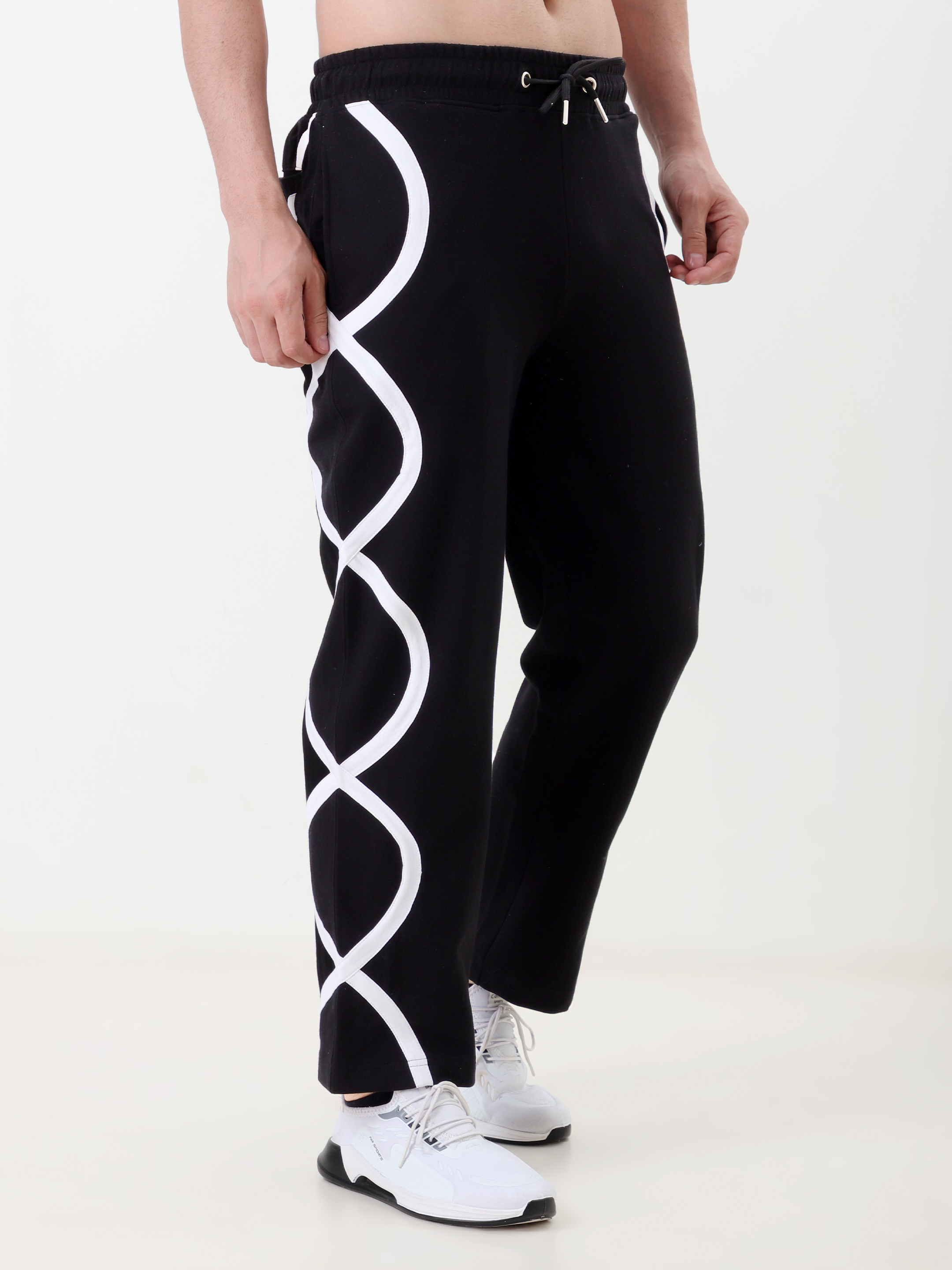 Black Athleisure Sweatpants