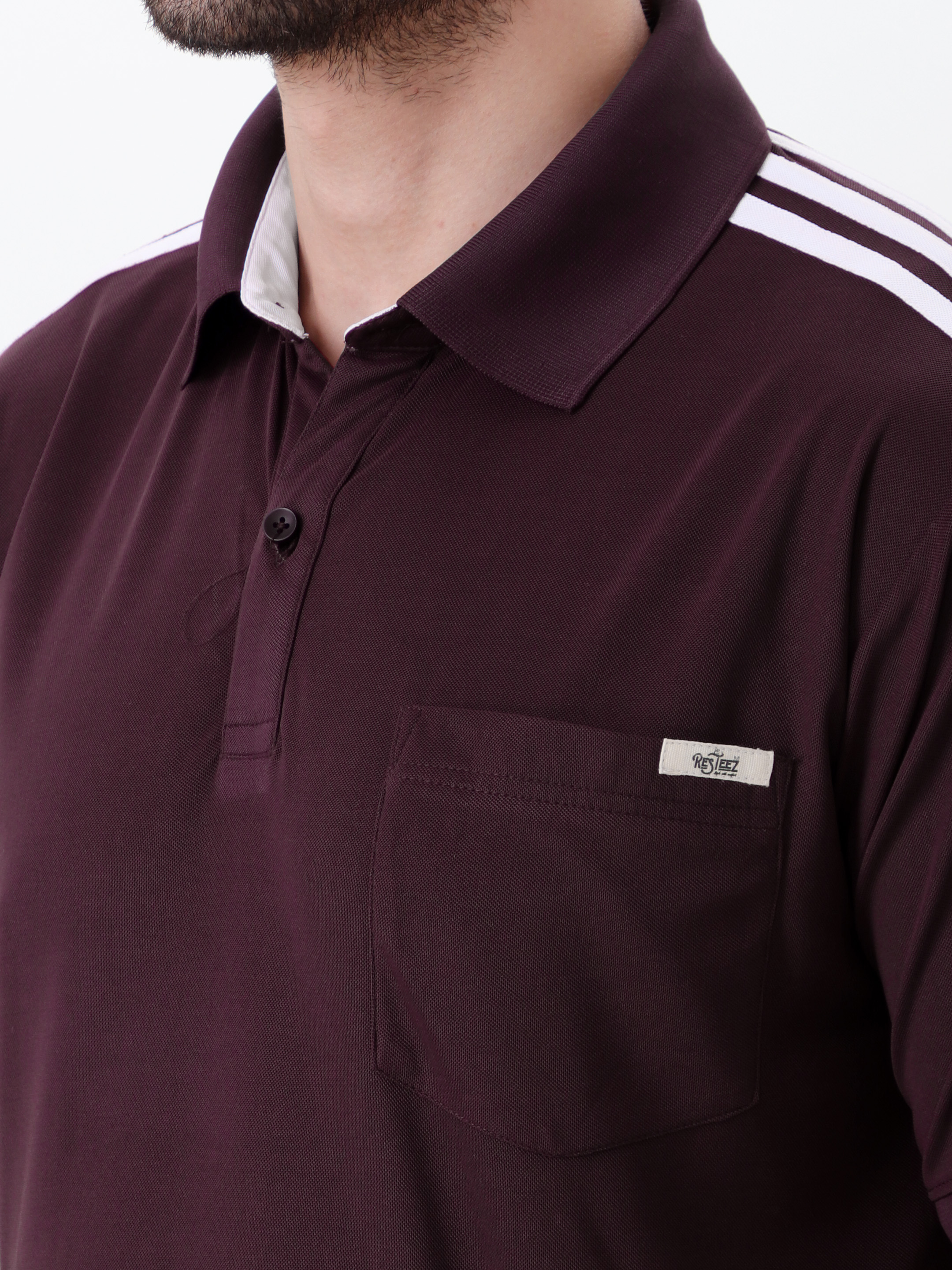 Men's Maroon Polo Shirt