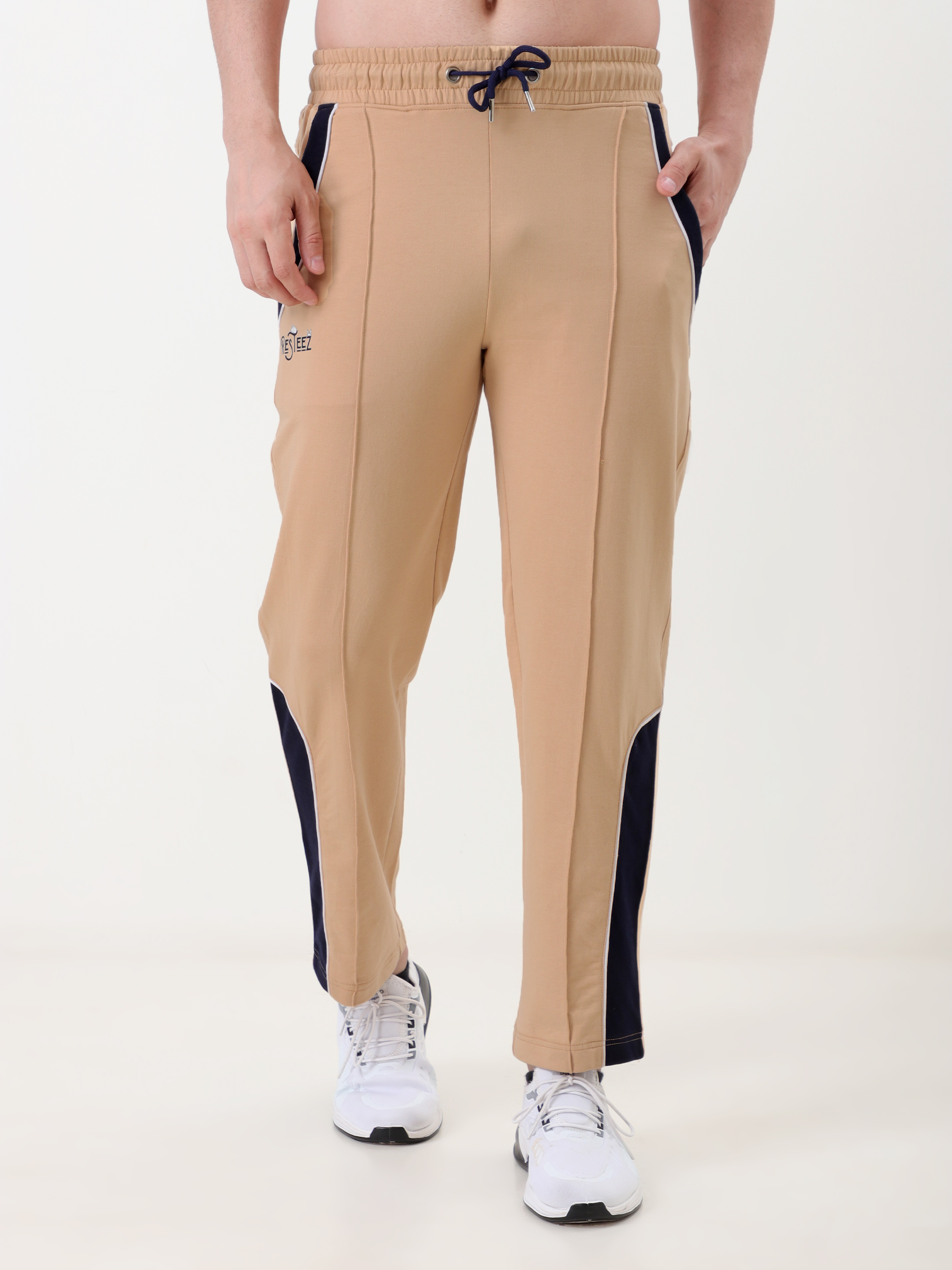 Beige Sports Pants