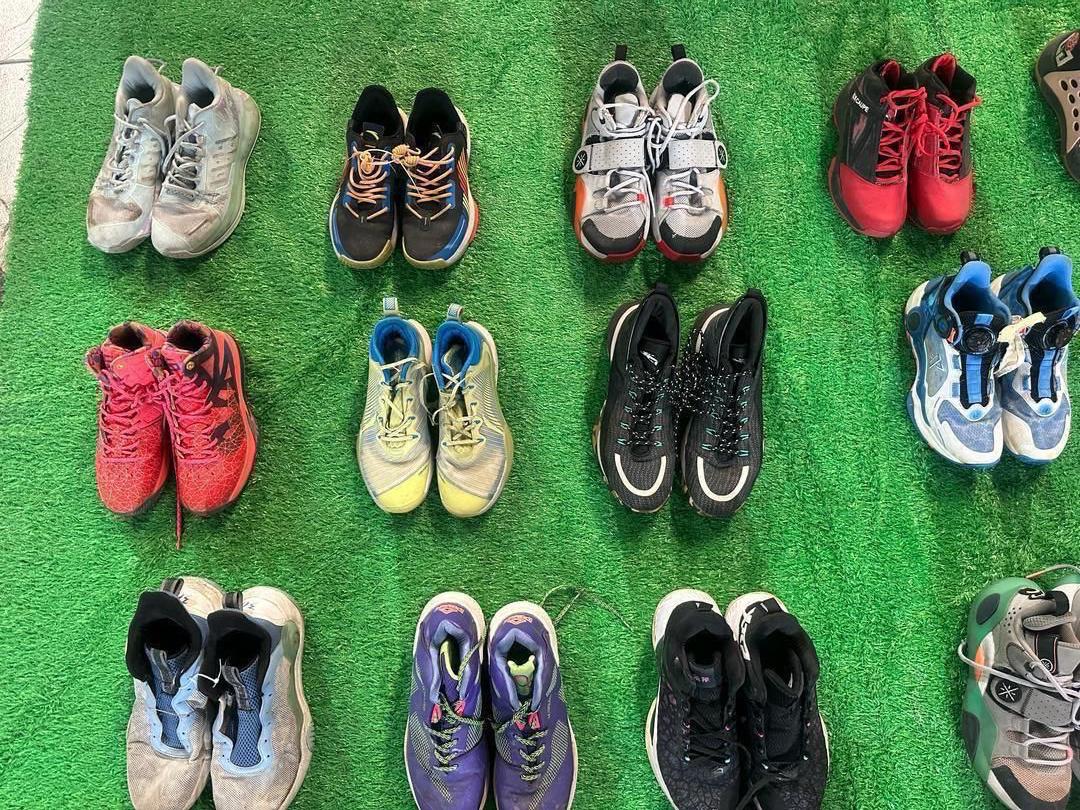 UsedChineseBrandBasketBallShoe