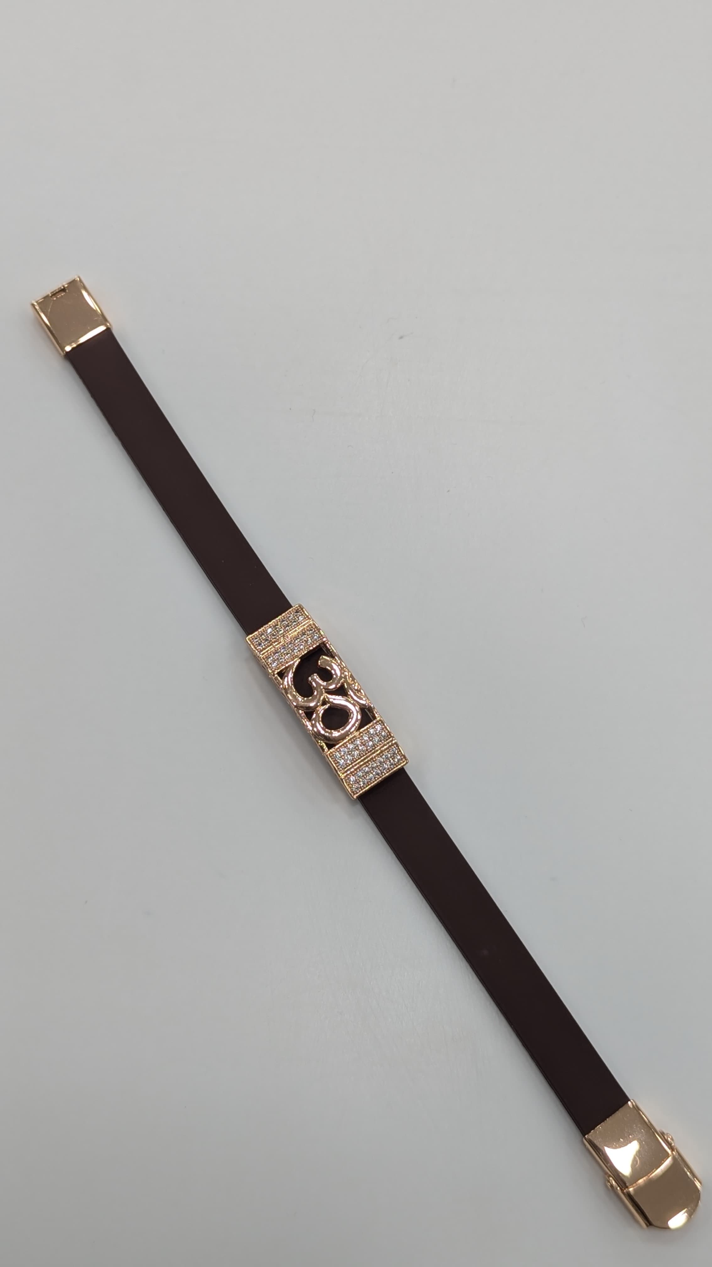 Om Gold-Plated Bracelet