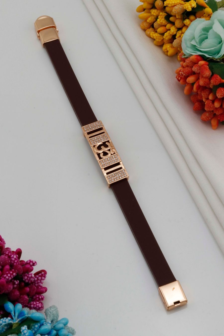Om Brown Bracelet