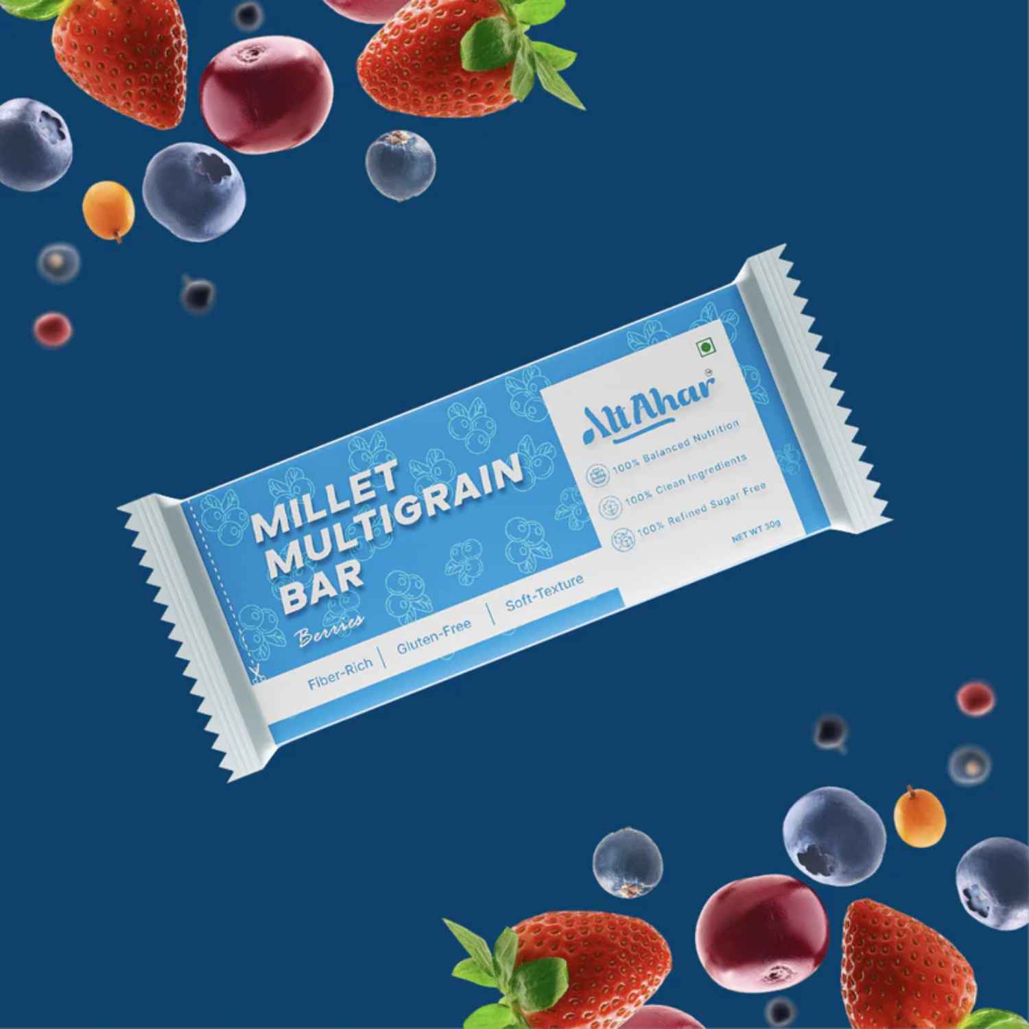 Millet Multigrain Berries Bar (Pack of 6)