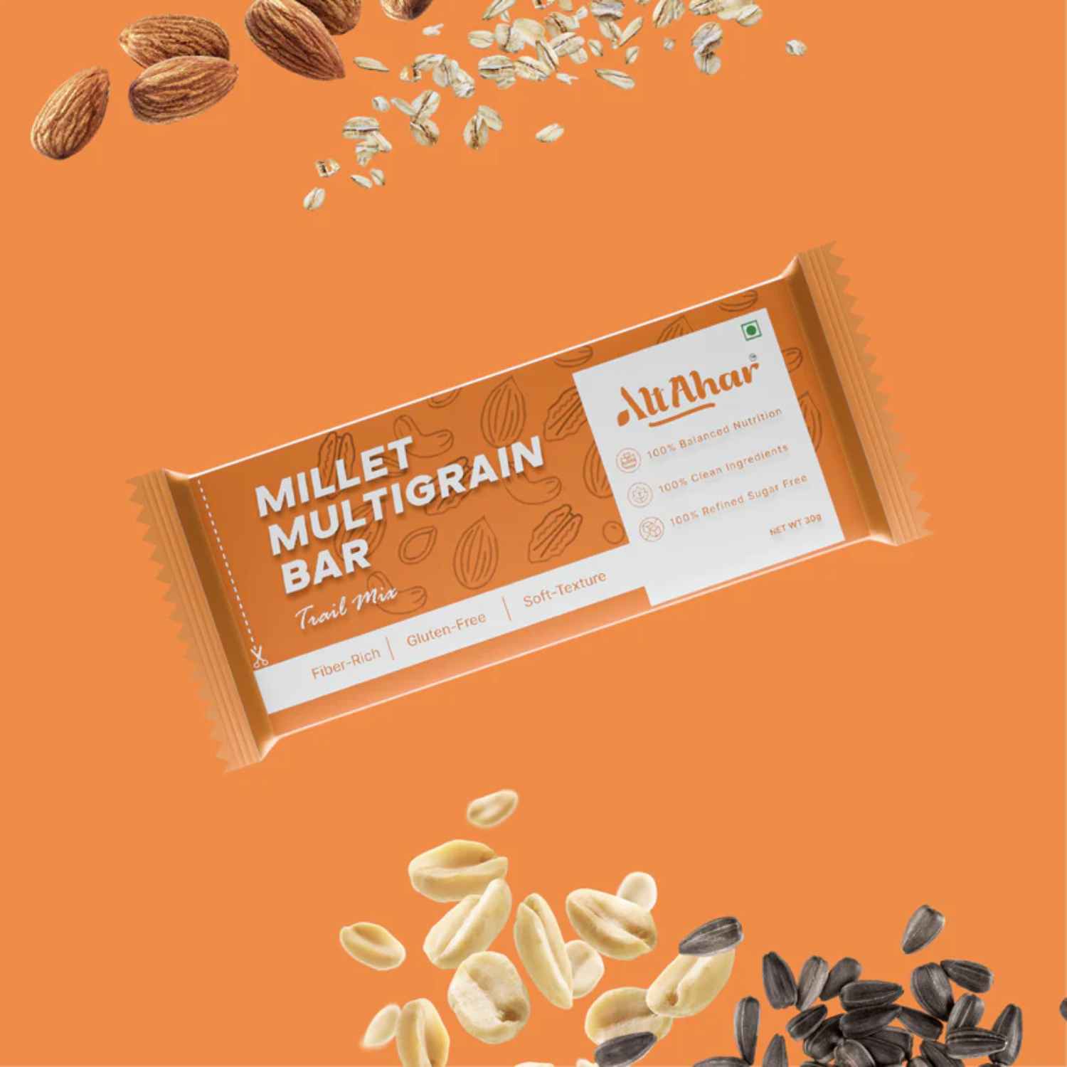Millet Multigrain Bar Trail Mix (Pack of 6)