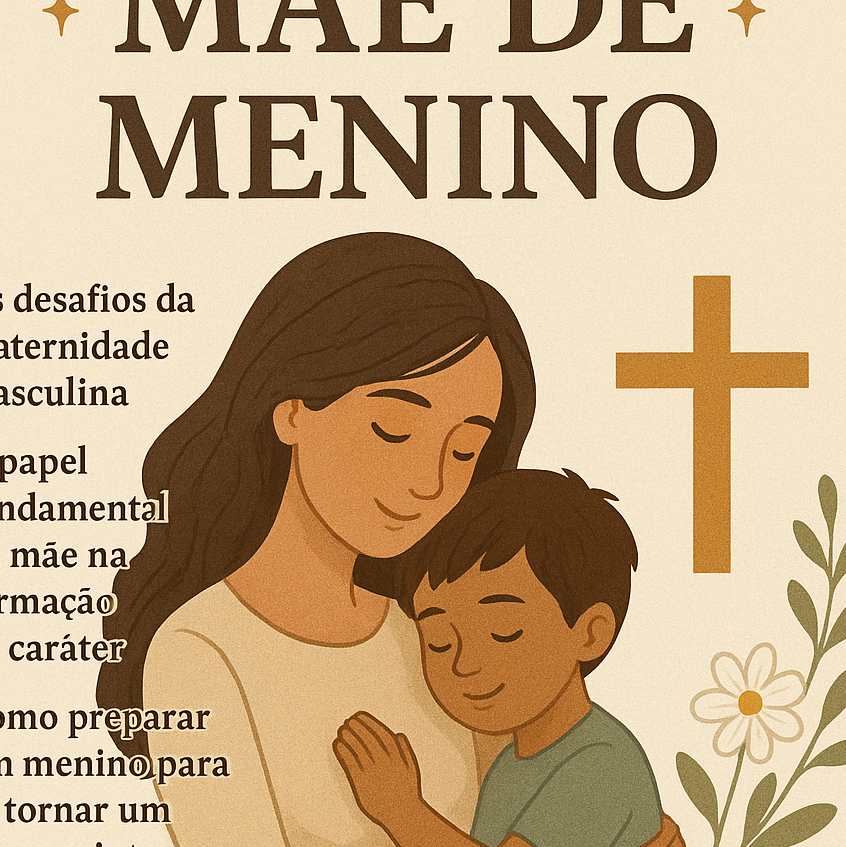 Livro 'Mãe de Menino'