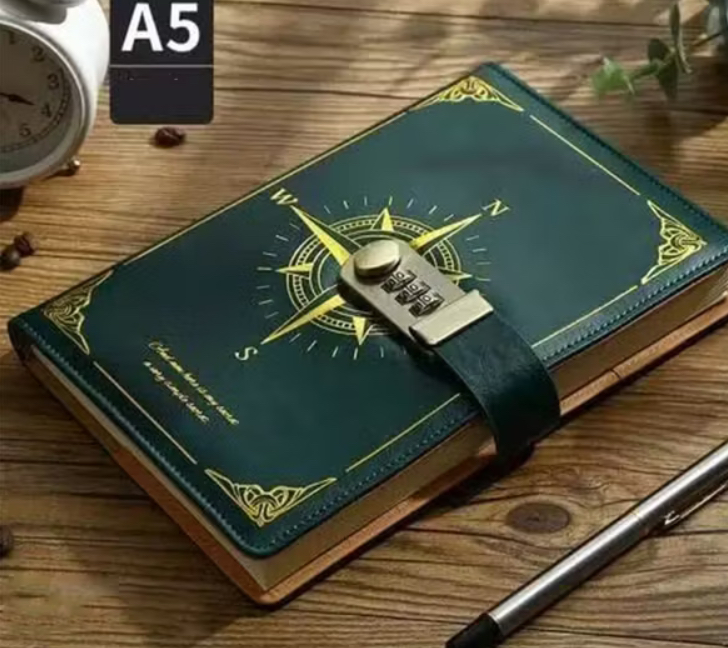 Diário com Fechadura de Senha do Tik tok